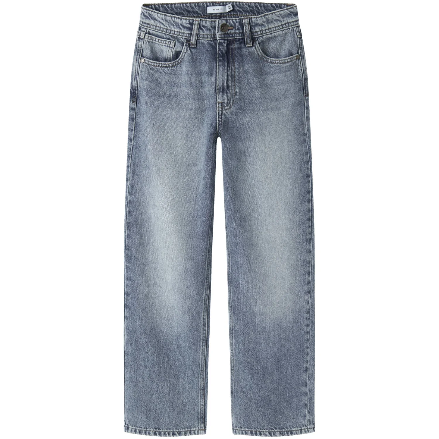 Name It Vintage Medium Blue Denim Nkmryan Straight Jeans 5950-Dm Noos
