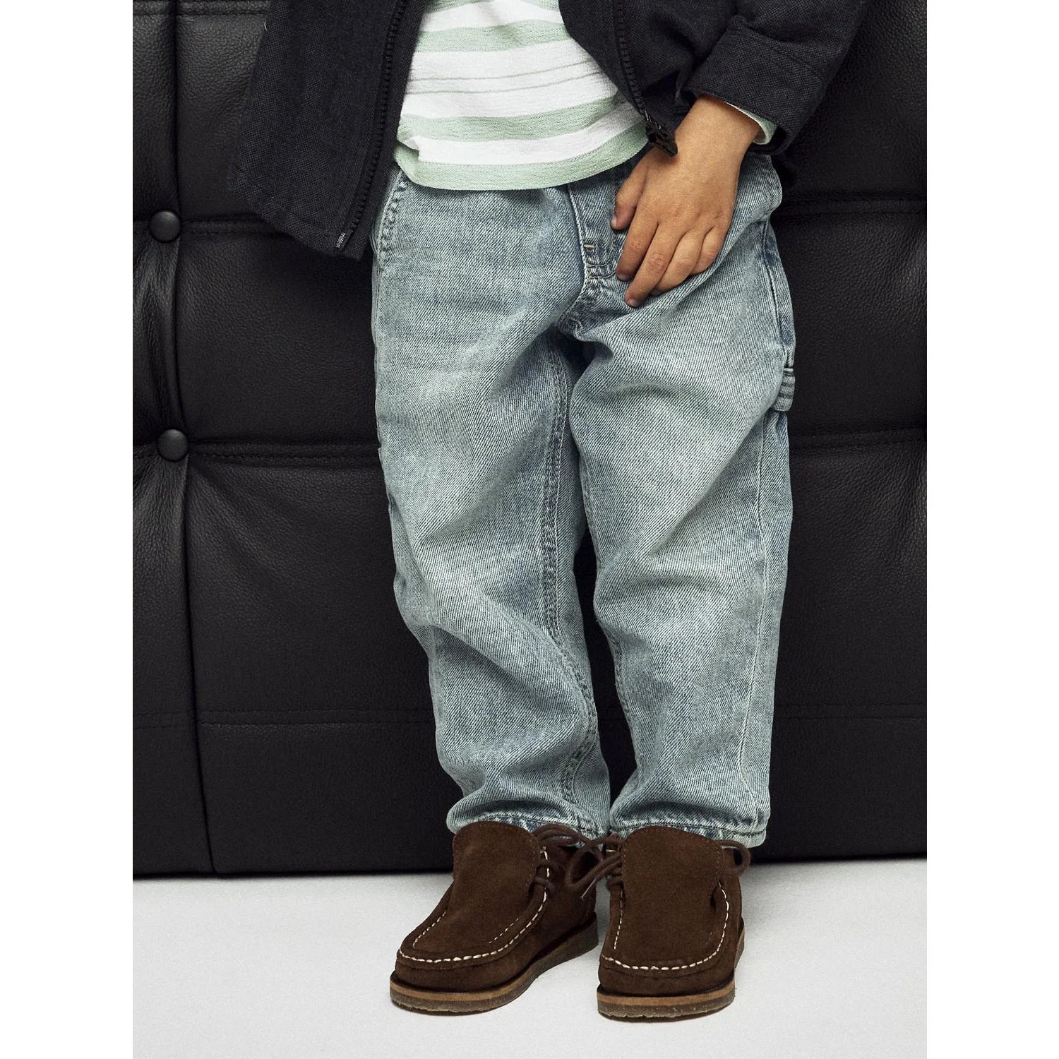 Name It Vintage Medium Blue Denim Nmmben Tap Jeans 8940-Bf Noos - Image 3
