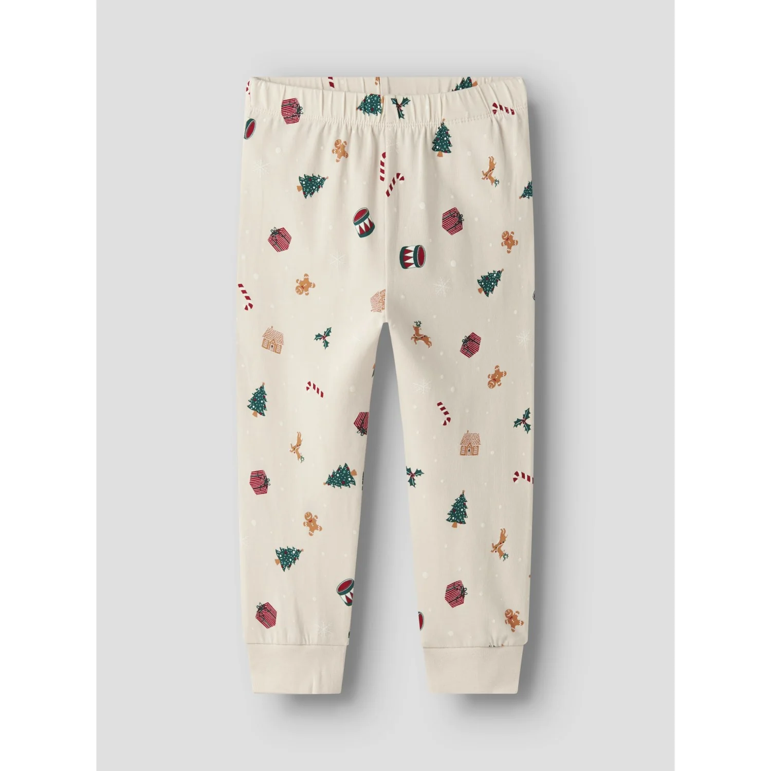 Name It Whitecap Gray Xmas AOP Nmnvismas Ls Nightset - Image 3