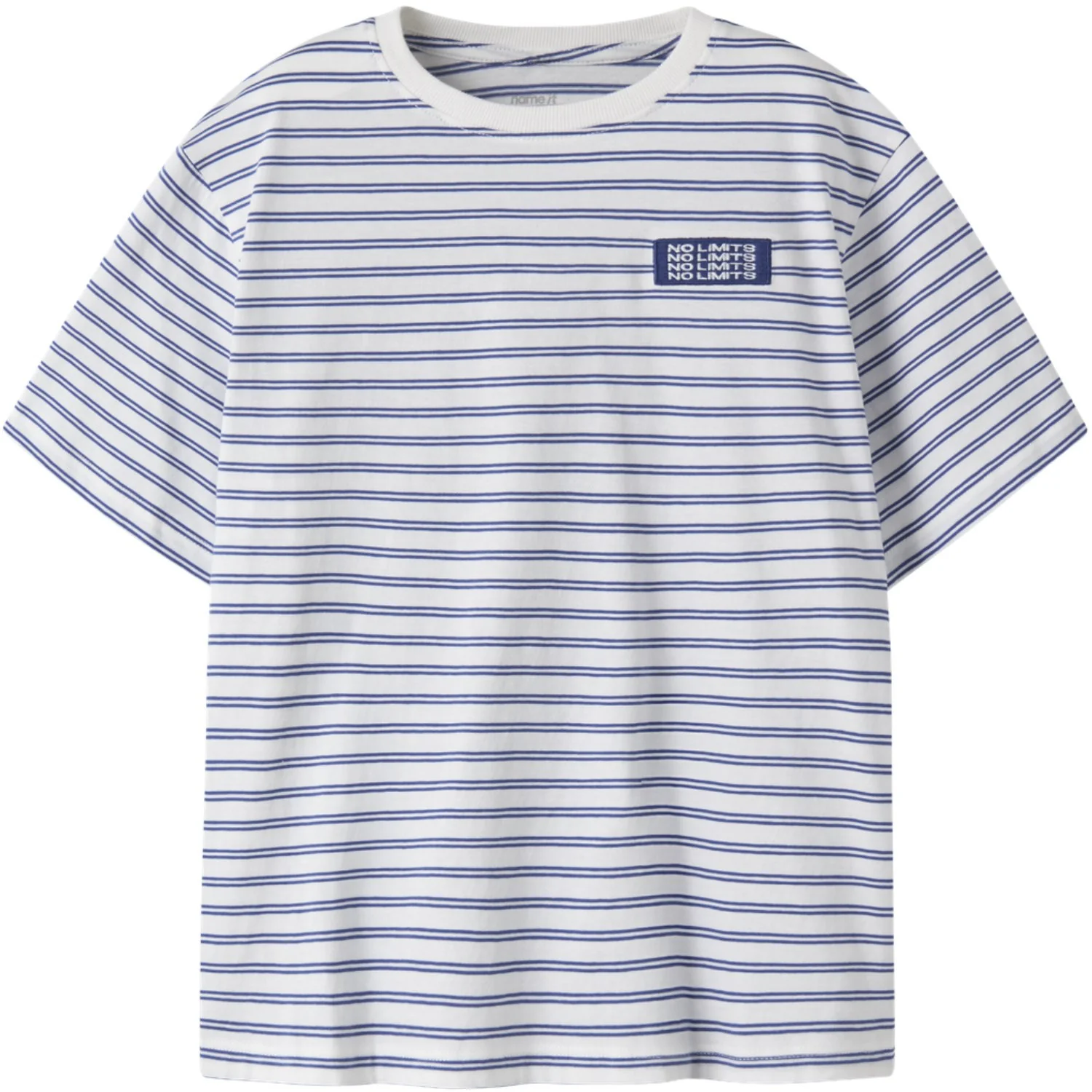 Name It Wispy Clouds Deep Ultramarine Nkmkristian Ss Nreg Top Pb