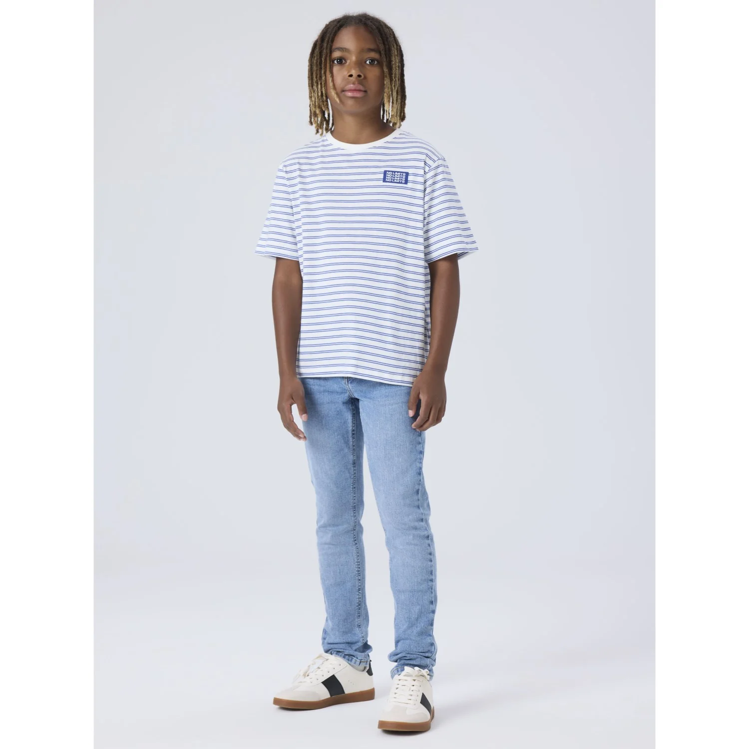 Name It Wispy Clouds Deep Ultramarine Nkmkristian Ss Nreg Top Pb - Image 2