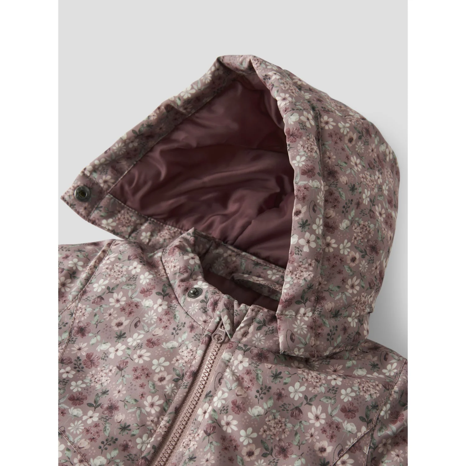 Name It Woodrose Flower Nbfmaxi Pa Jacket Aop - Image 2