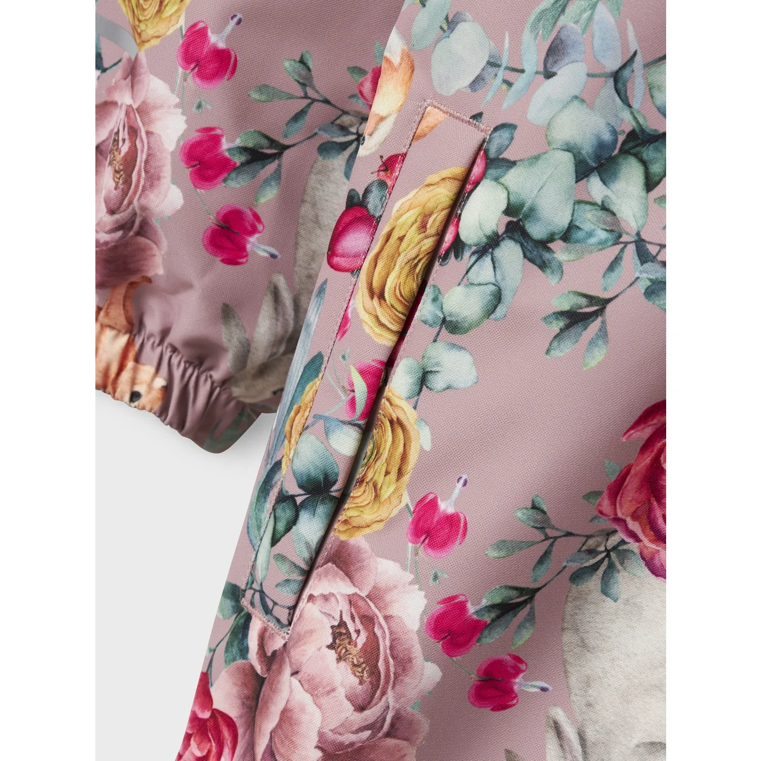Name It Woodrose Flower Rabbit Nmfsnow10 Suit Aop Fo Noos - Image 5