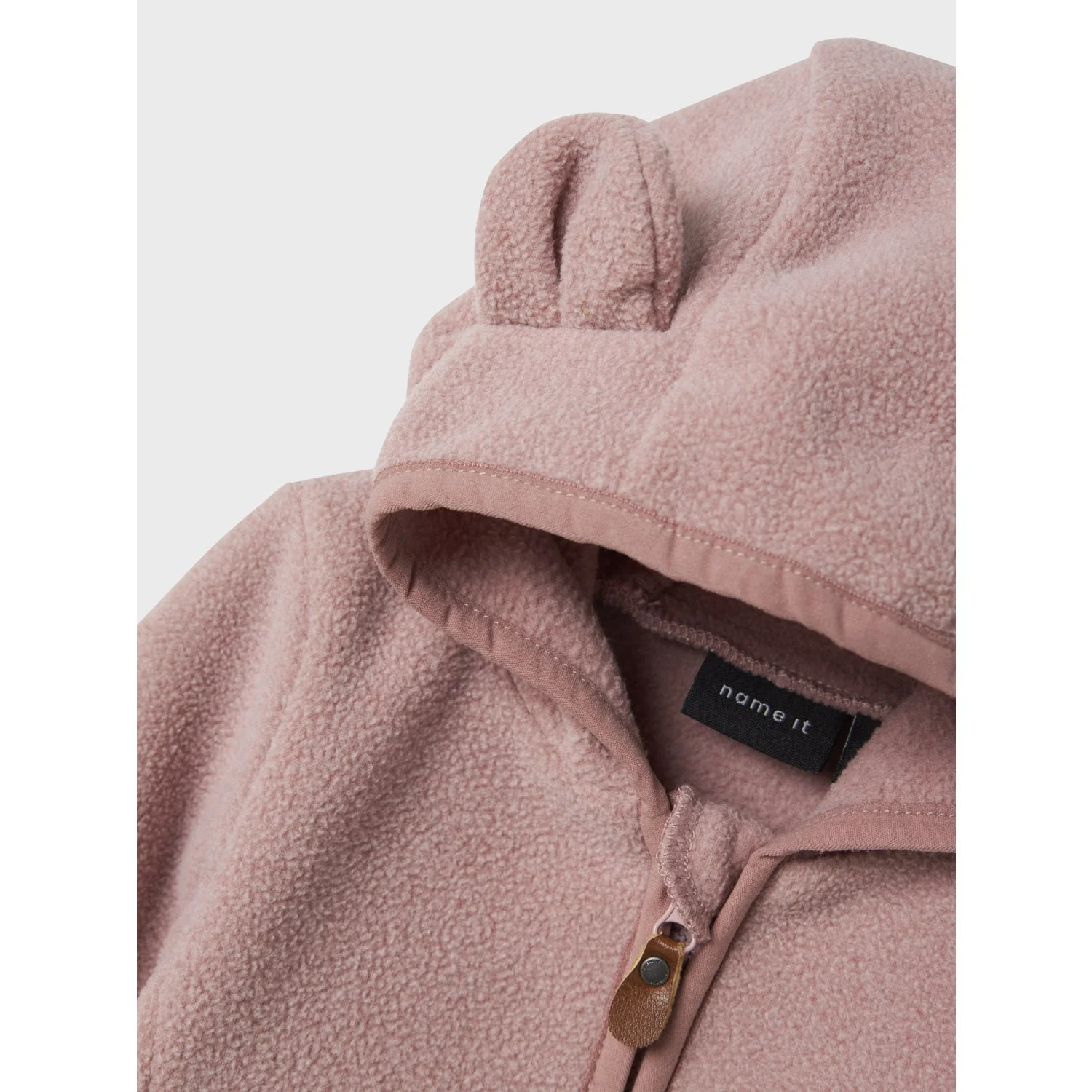Name It Woodrose Nbnmeeko Fleece Jacket Melange - Image 3