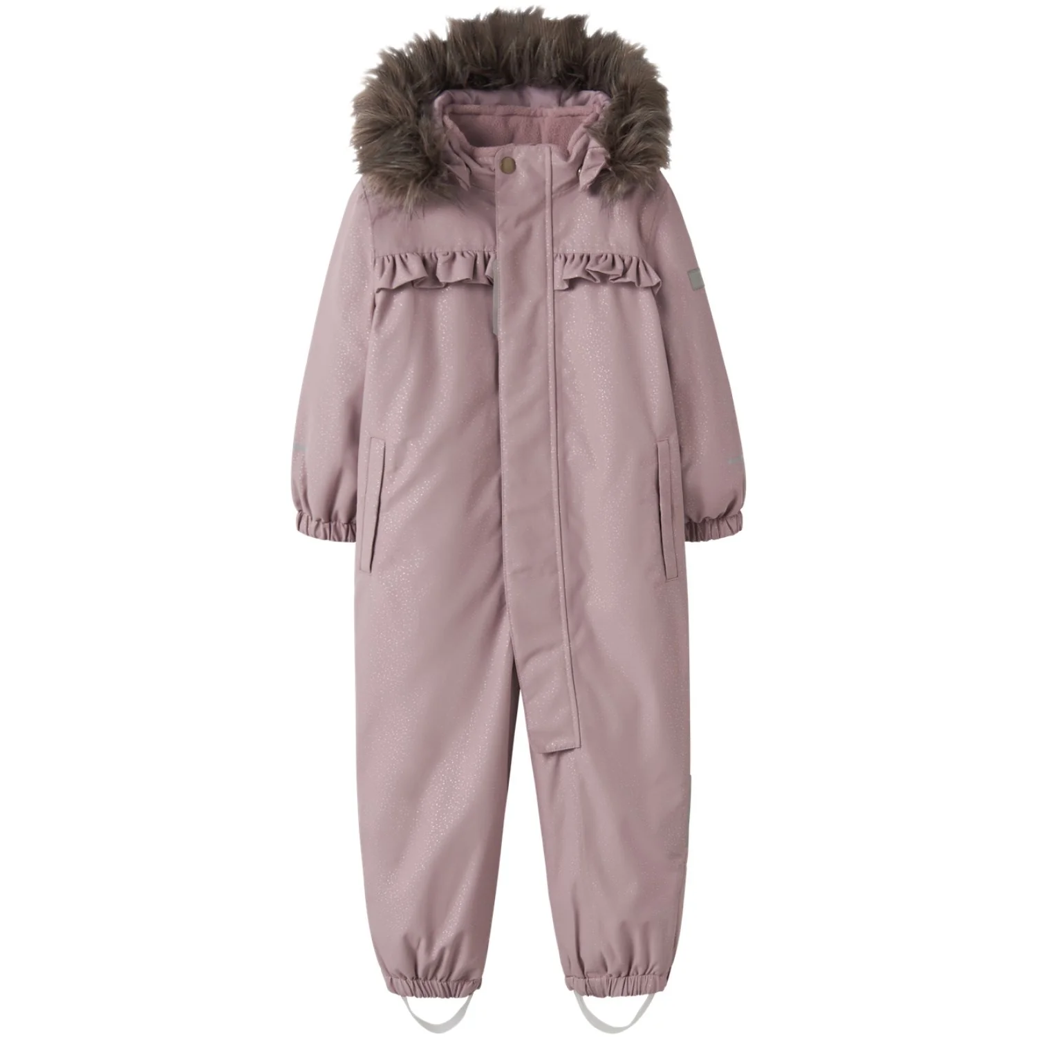 Name It Woodrose Nmfsnow10 Suit Frill Glitter Fo