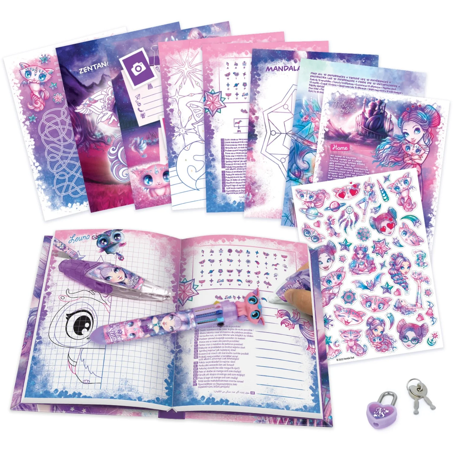 Nebulous Stars Nebulia’S Stationery Set - Image 2