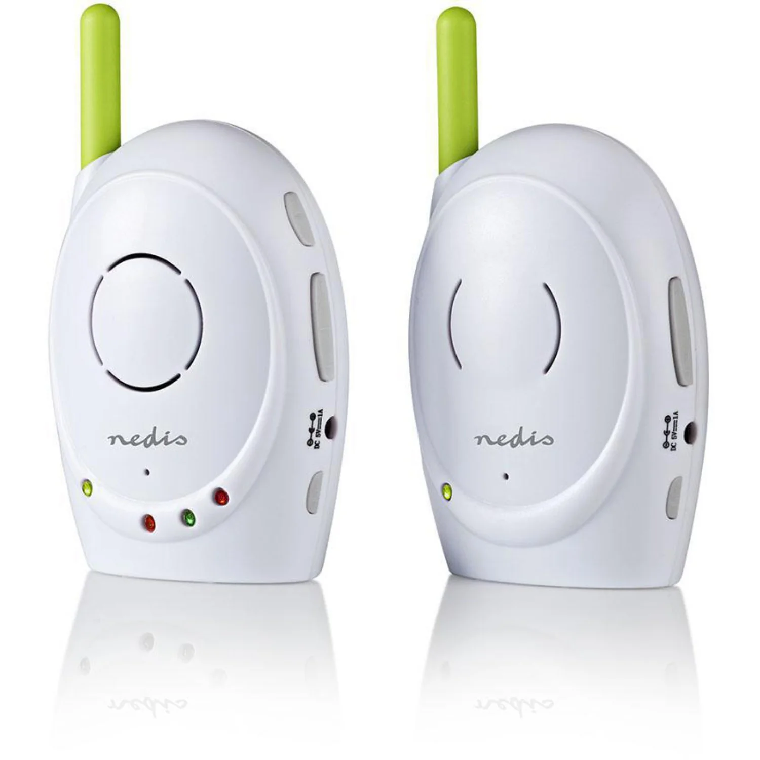 Nedis White/Green Wireless Baby Monitor - Image 4