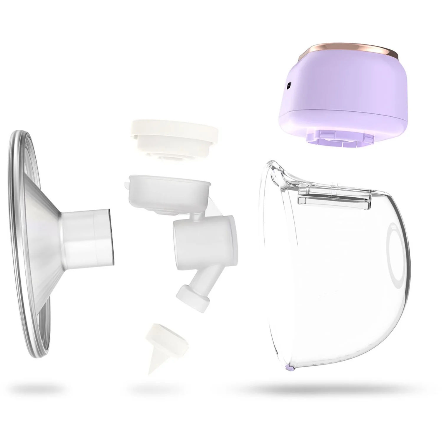 Neno Purple Breast Pump Electric Handsfree Sole Twin - Image 6