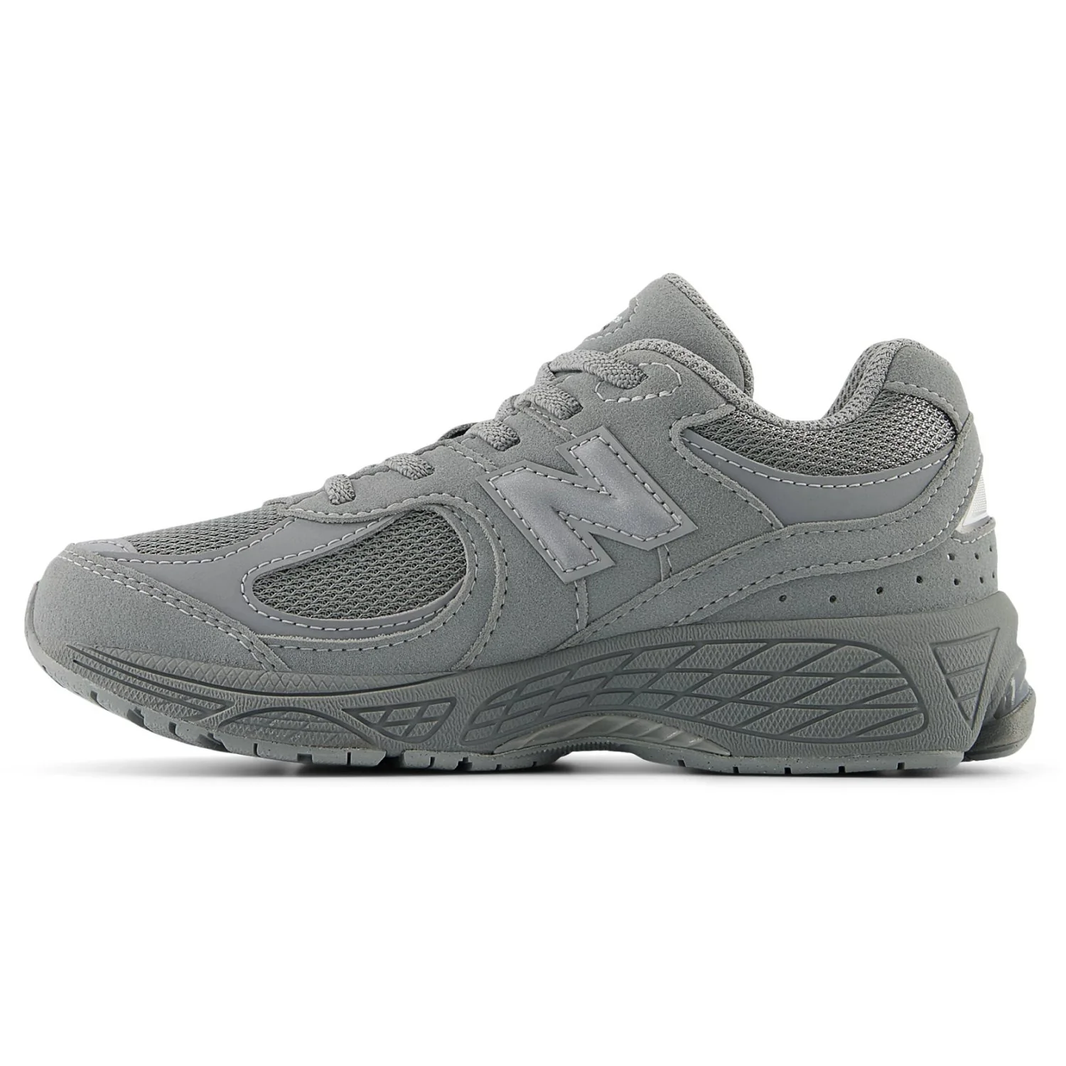 New Balance Slate Grey New Balance 2002 Kids Bungee Lace - Image 5