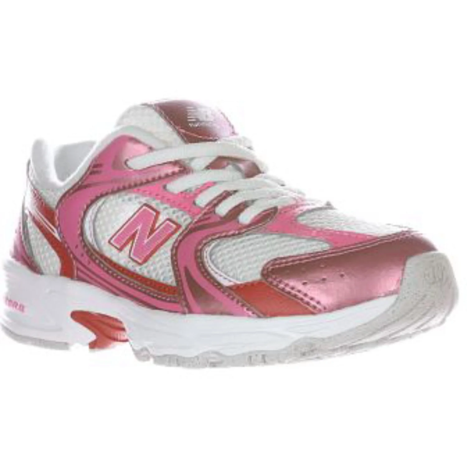 New Balance Pink Satin New Balance 530 Kids Bungee Lace - Image 4