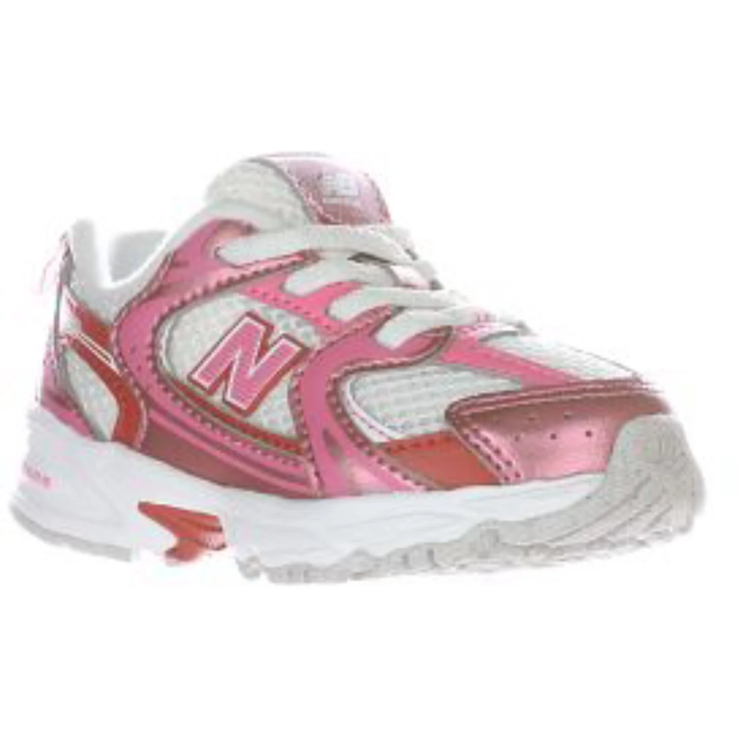 New Balance Pink Satin New Balance 530 Kids Bungee Lace - Image 4