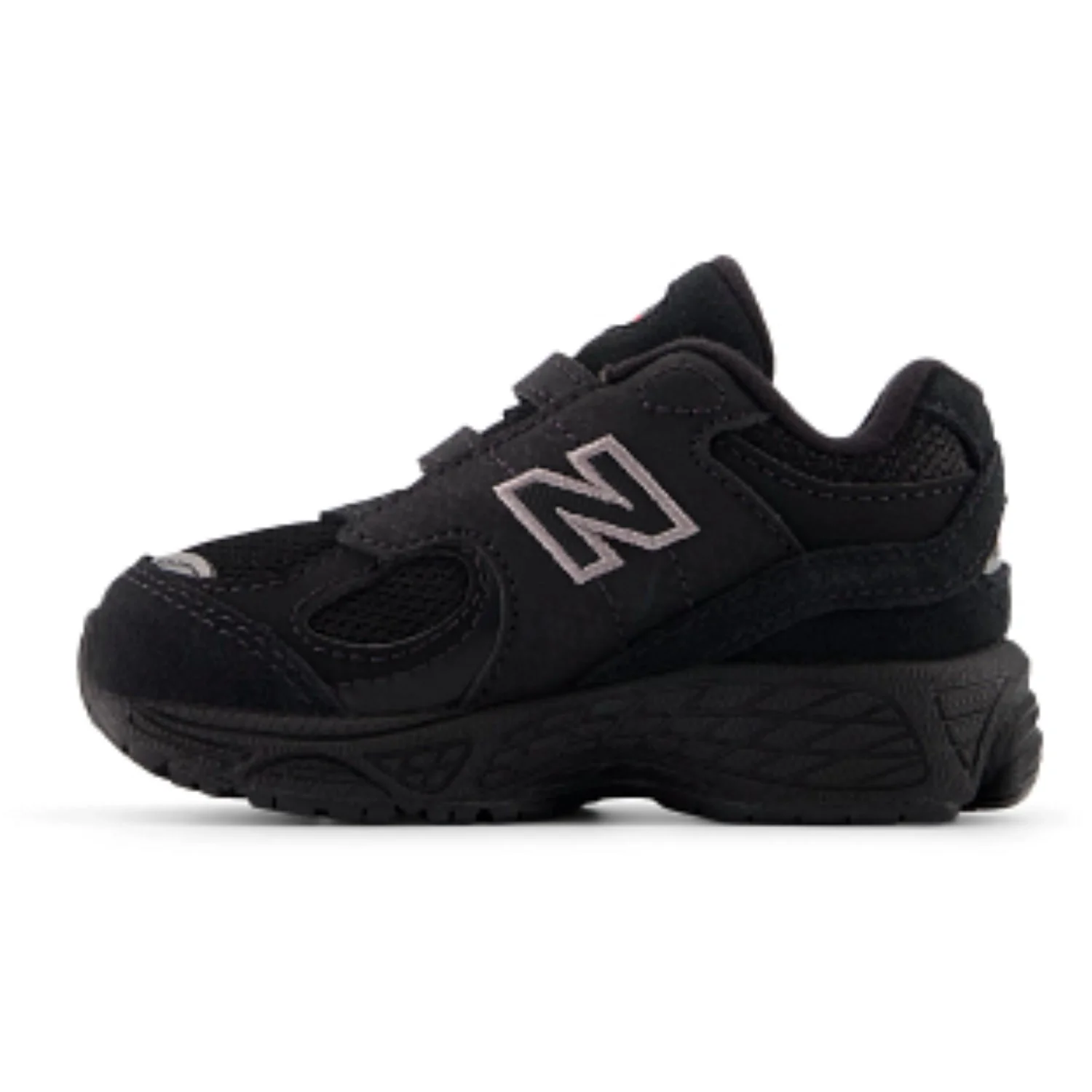 New Balance Black 2002 Kids Hook & Loop Sneakers - Image 5