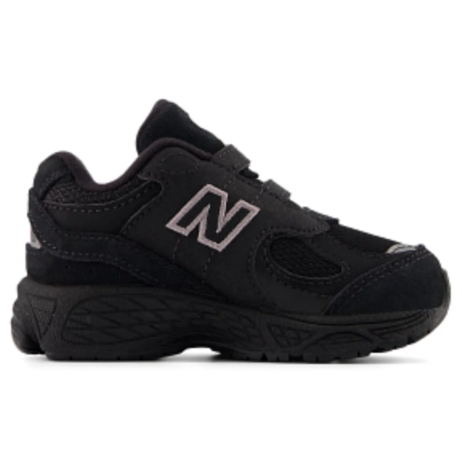 New Balance Black 2002 Kids Hook & Loop Sneakers - Image 7