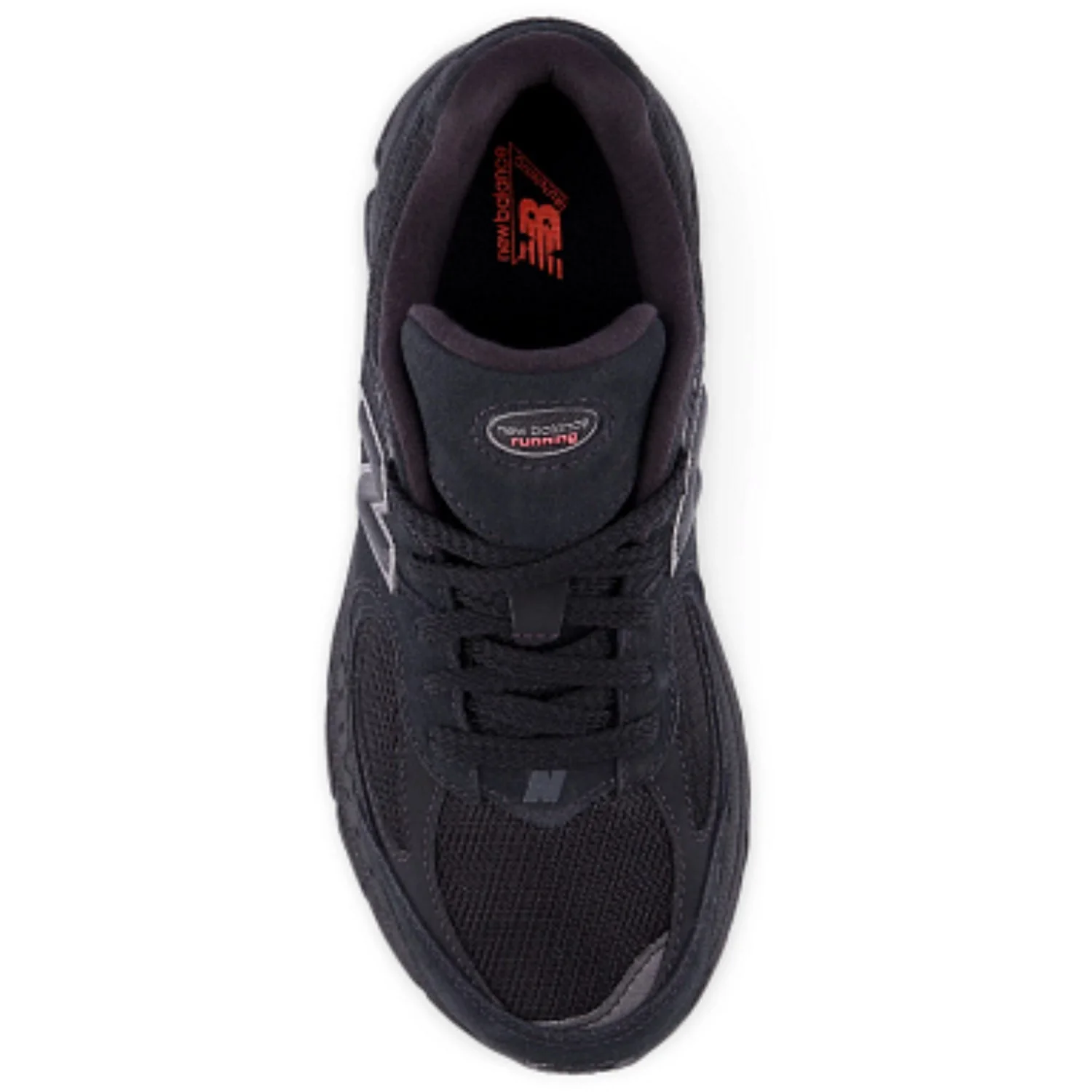 New Balance Black 2002 Kids Lace Sneakers - Image 3
