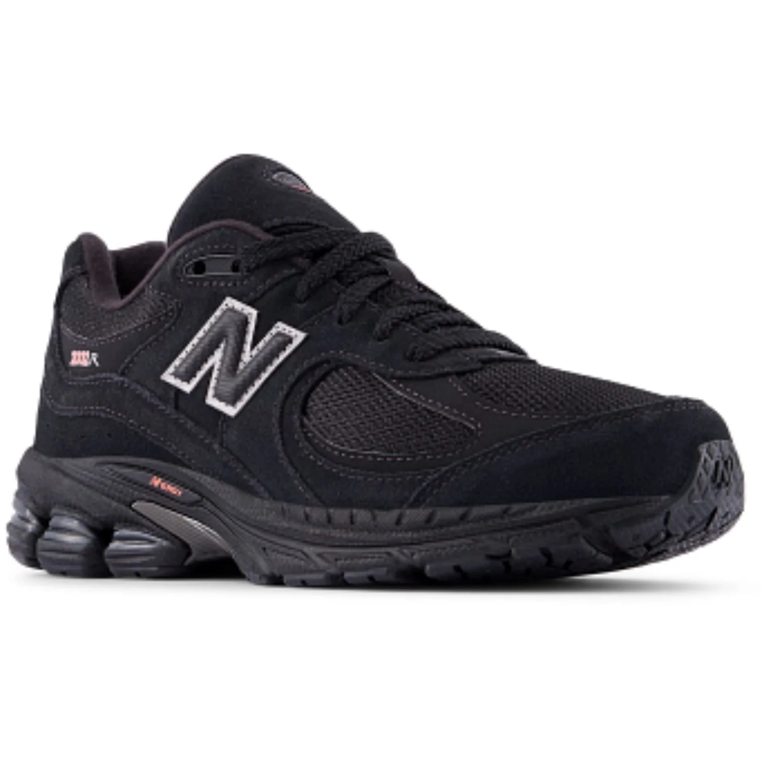 New Balance Black 2002 Kids Lace Sneakers - Image 4