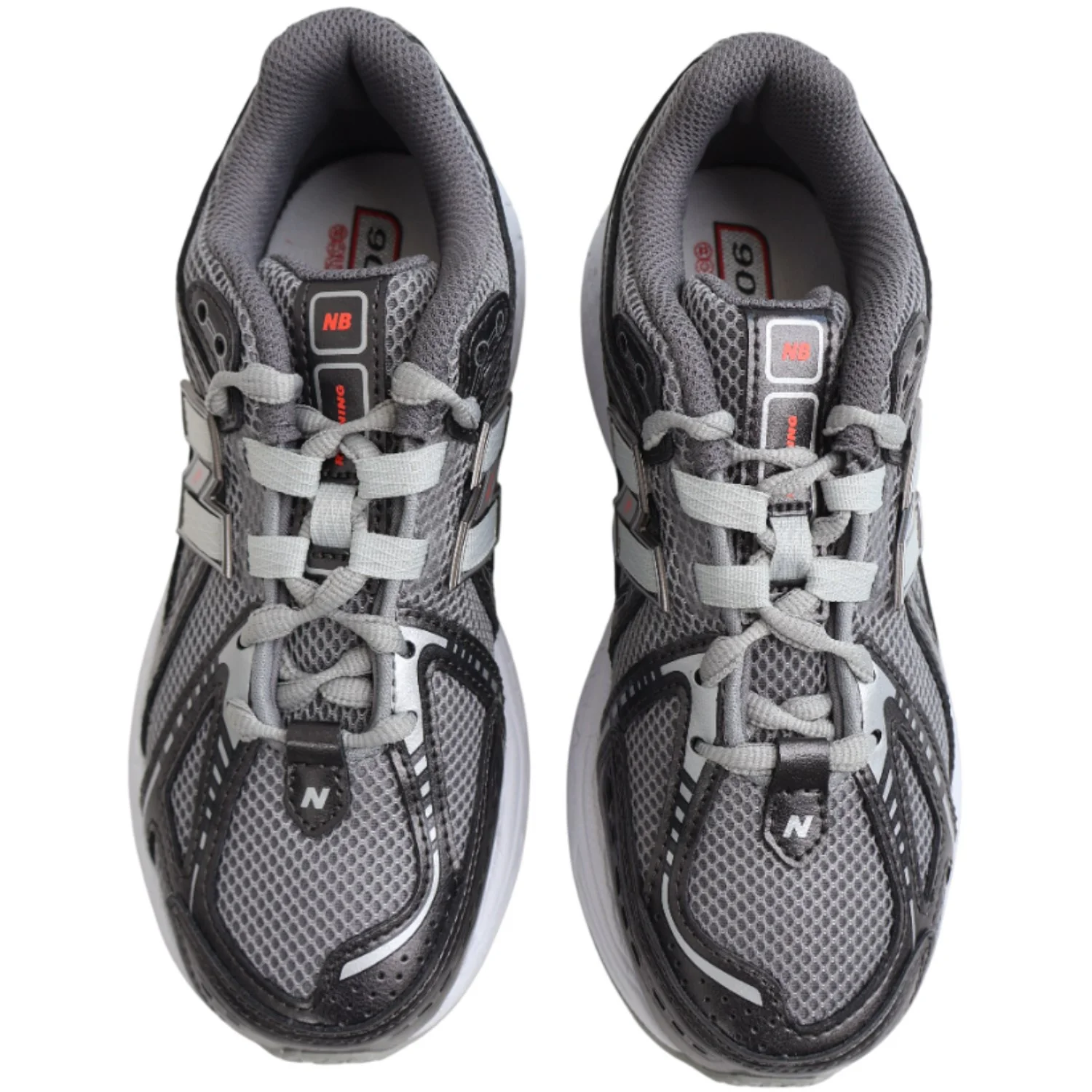New Balance Black Metallic 1906 Kids Lace Sneakers - Image 3