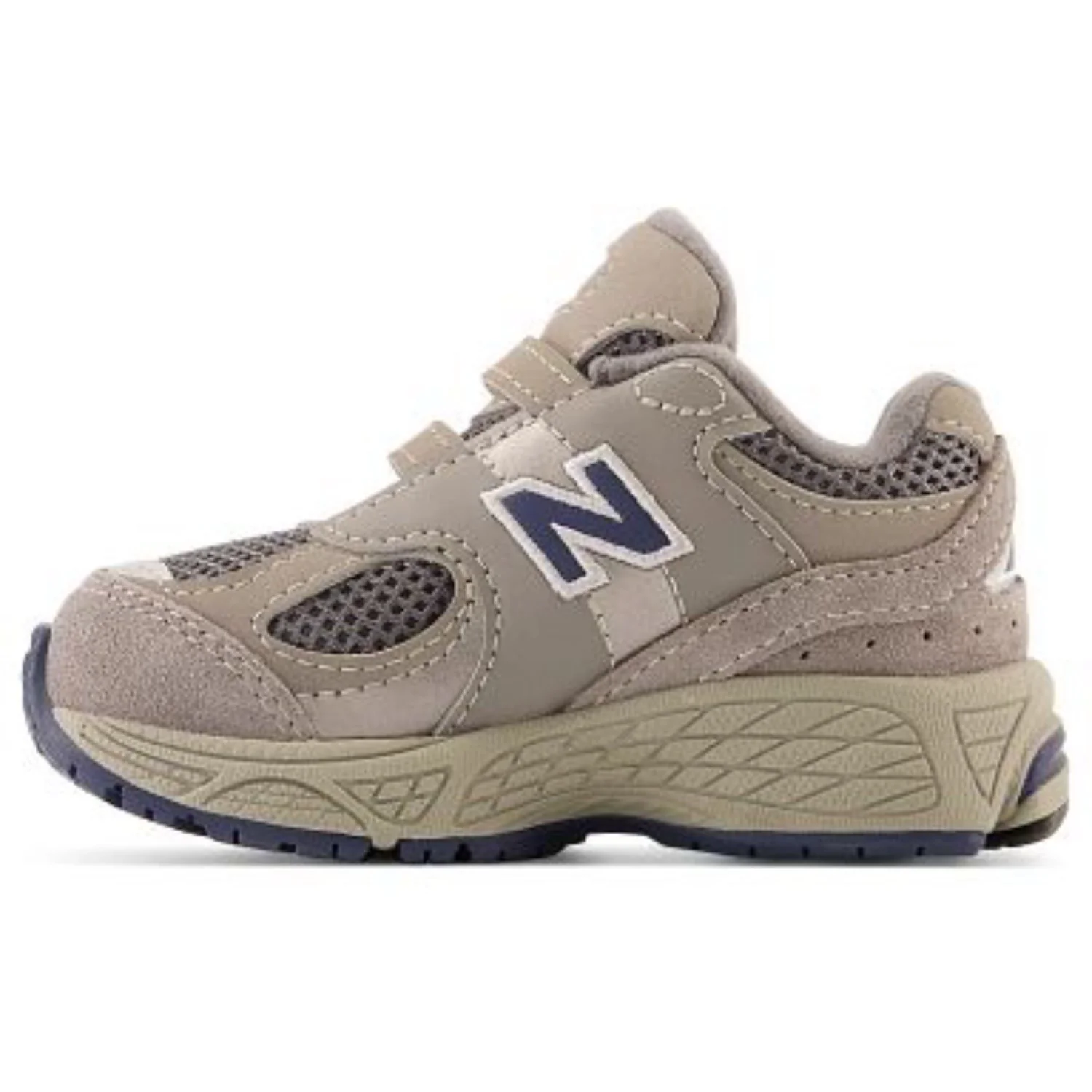 New Balance Grey New Balance 2002 Kids Hook & Loop - Image 3