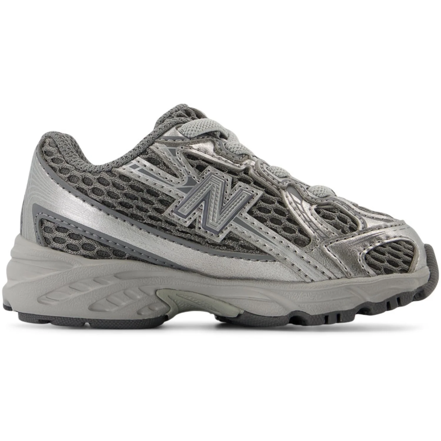 New Balance Harbor Grey 740 Kids Bungee Lace