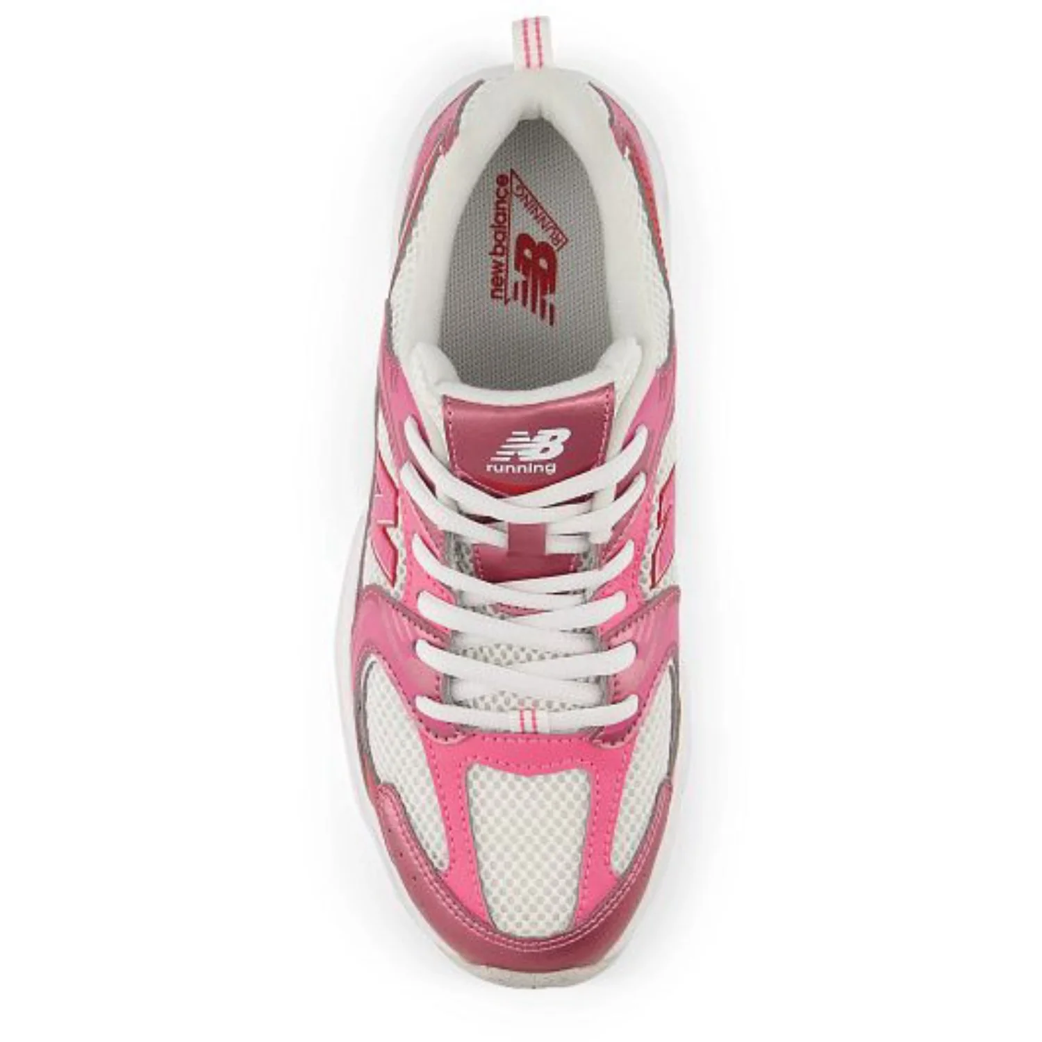 New Balance Pink Satin New Balance 530 Kids Lace - Image 3