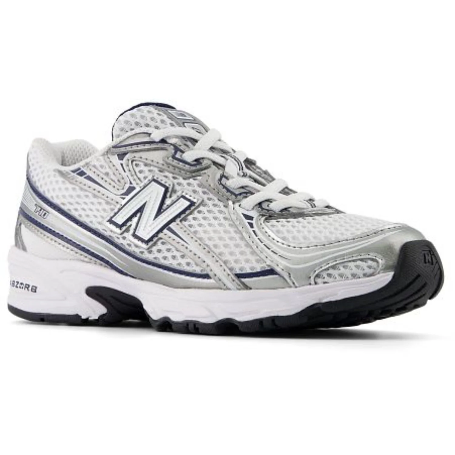New Balance Nb Navy New Balance 740 Kids Bungee Lace - Image 4