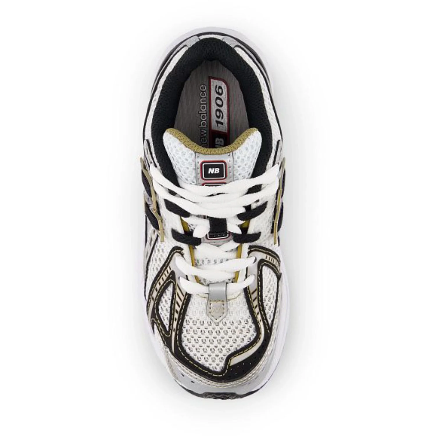 New Balance Silver Metallic 1906 Kids Lace - Image 3