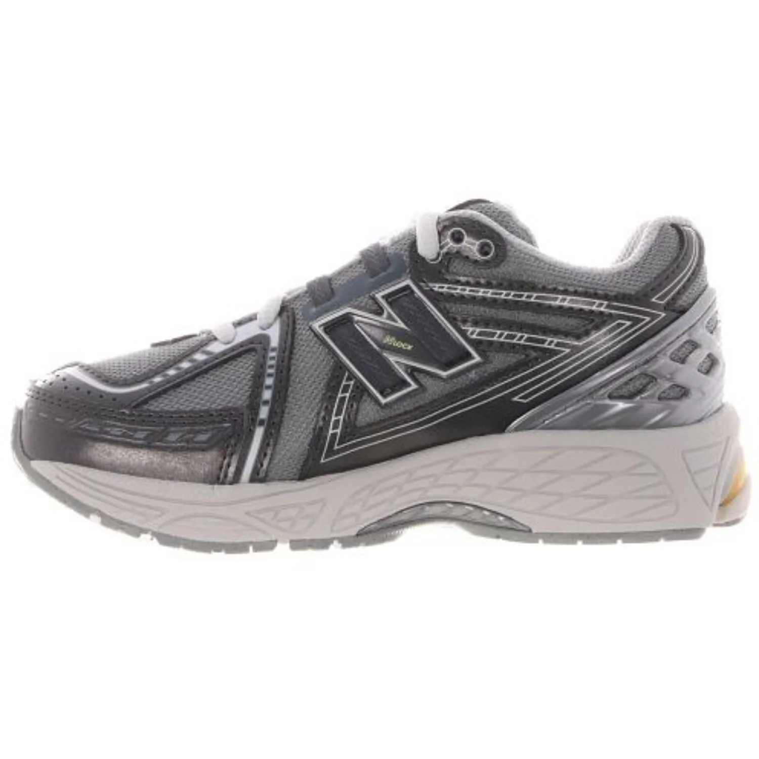 New Balance Dark Silver Metallic New Balance 1906 Kids Lace - Image 2