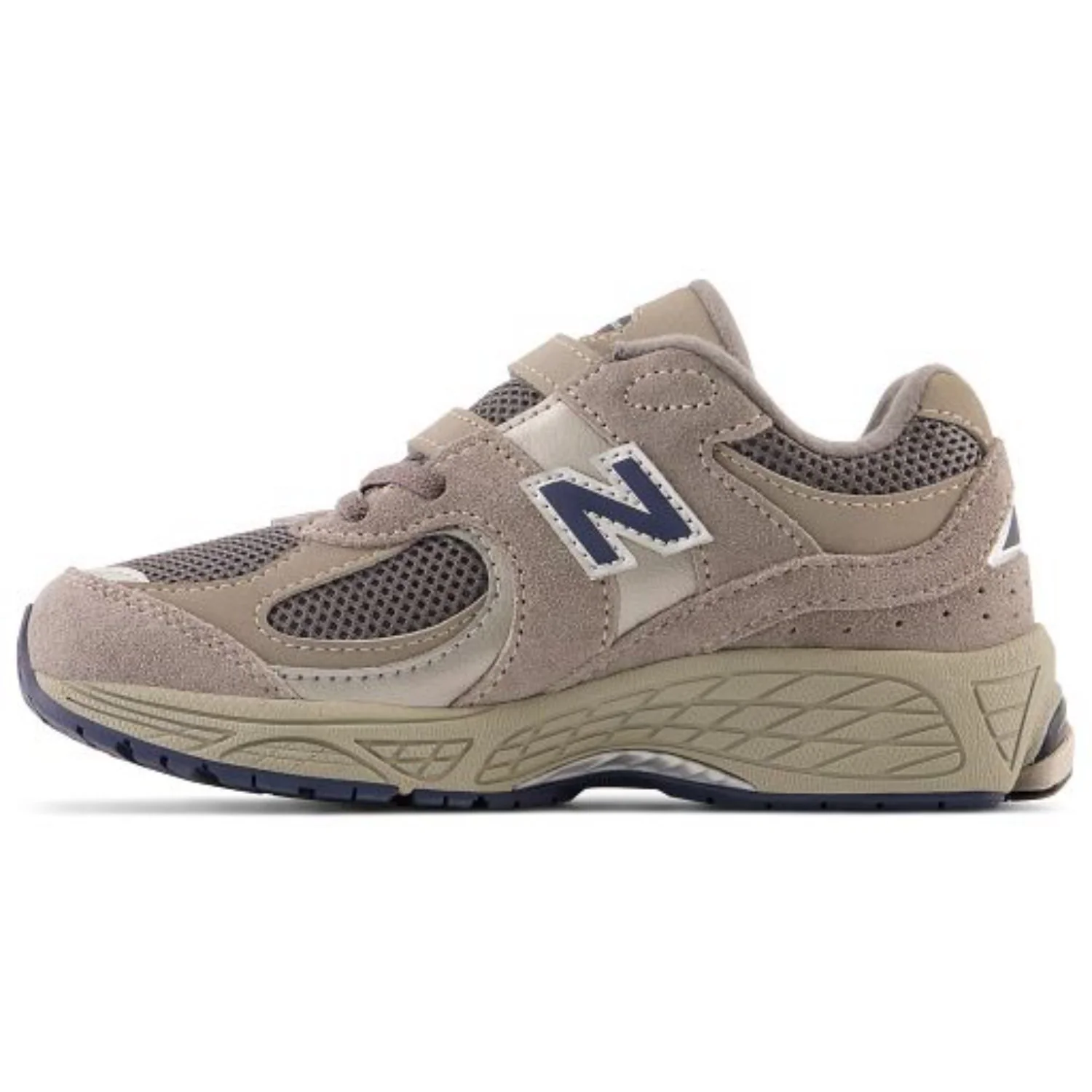 New Balance Grey New Balance 2002 Kids Hook & Loop - Image 4