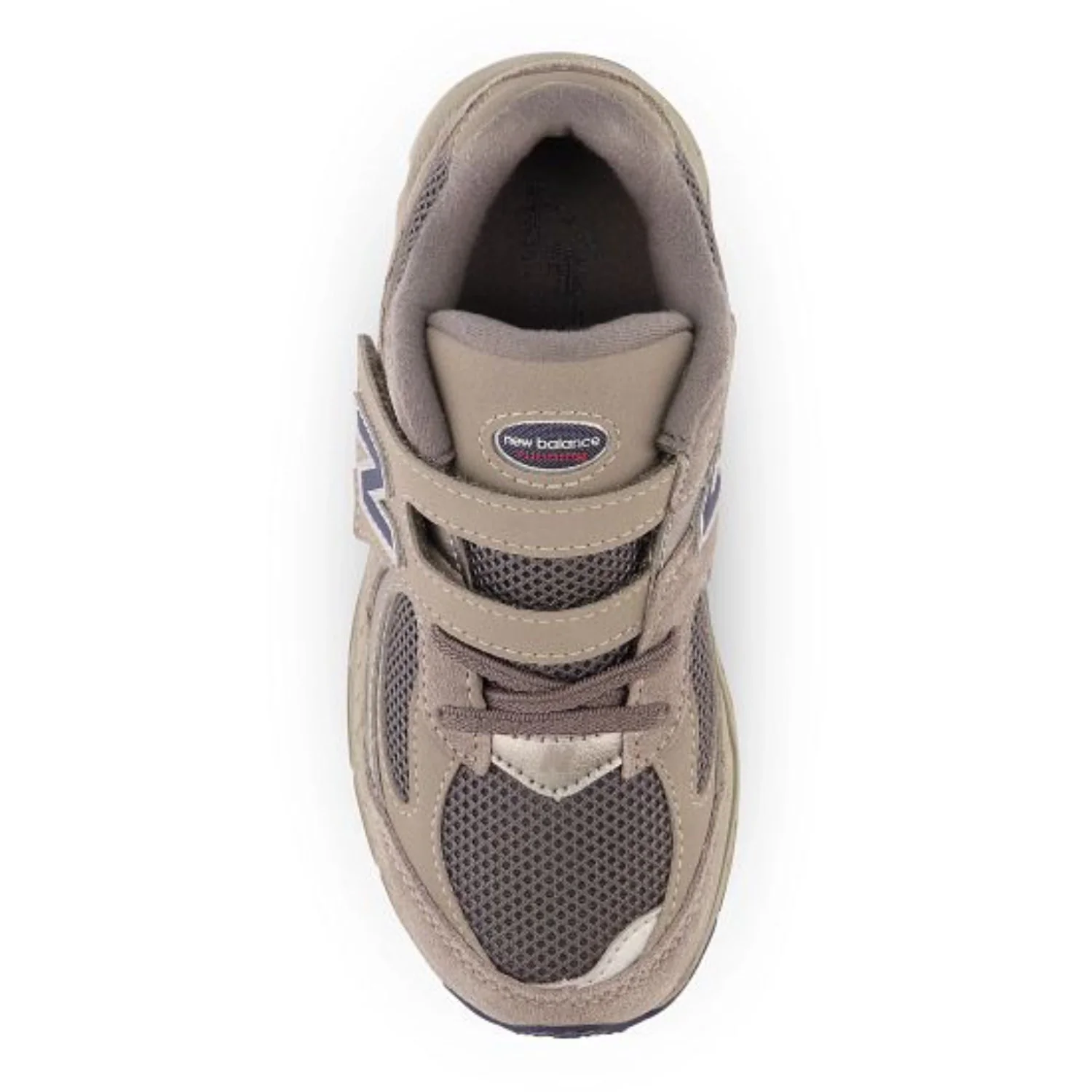 New Balance Grey New Balance 2002 Kids Hook & Loop - Image 5