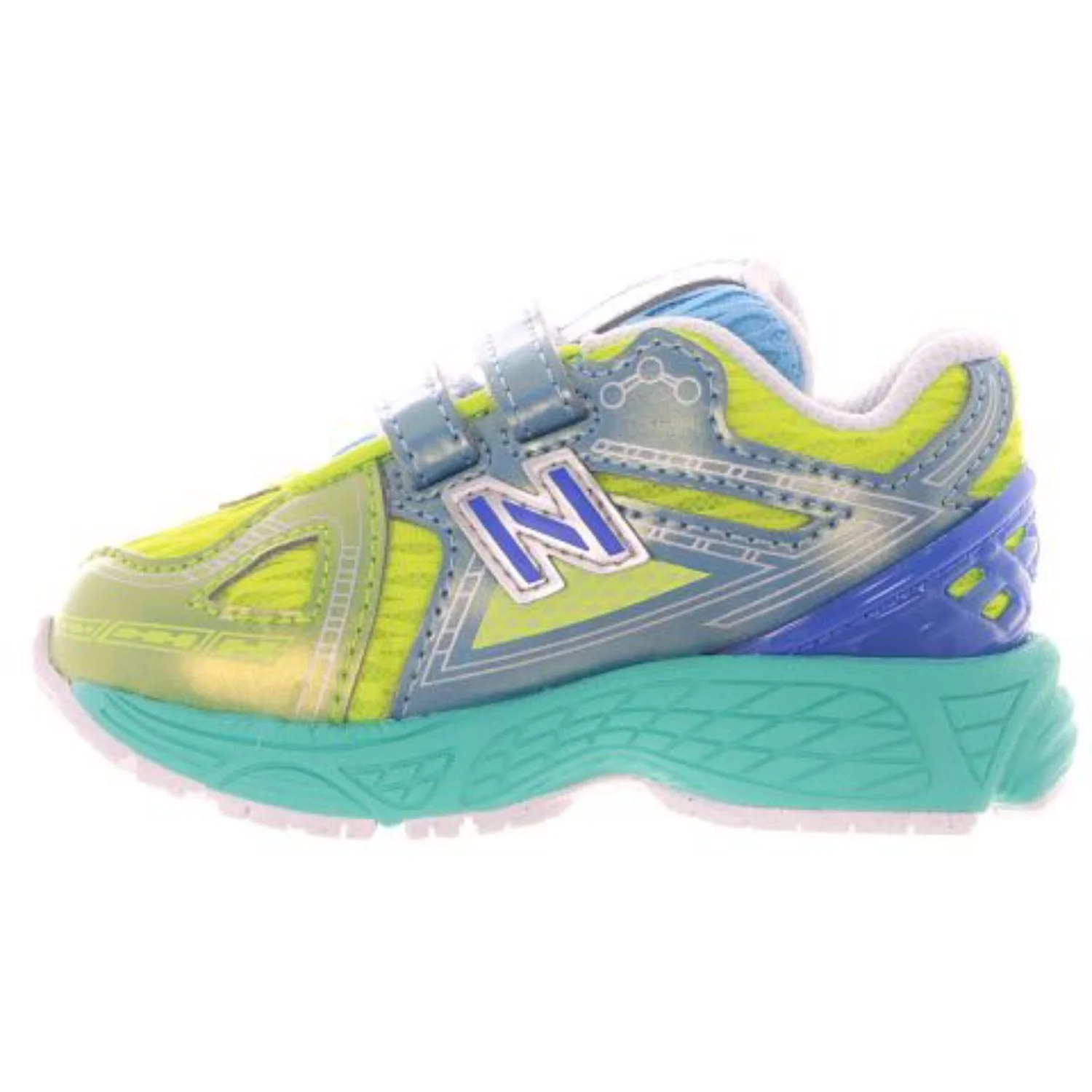 New Balance Alkaline Green New Balance 1906 Kids Hook & Loop - Image 2