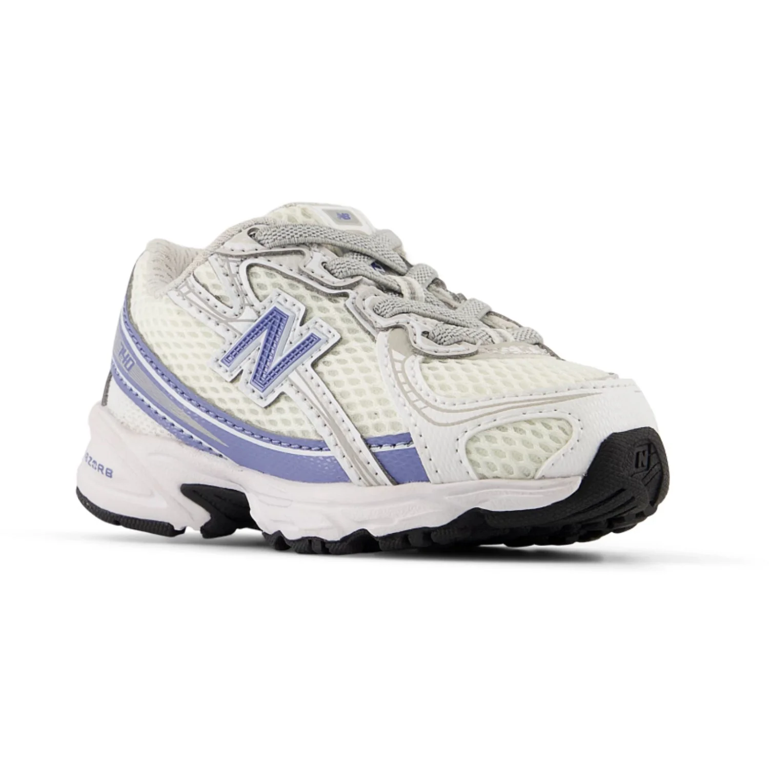 New Balance White New Balance 740 Kids Bungee Lace - Image 3