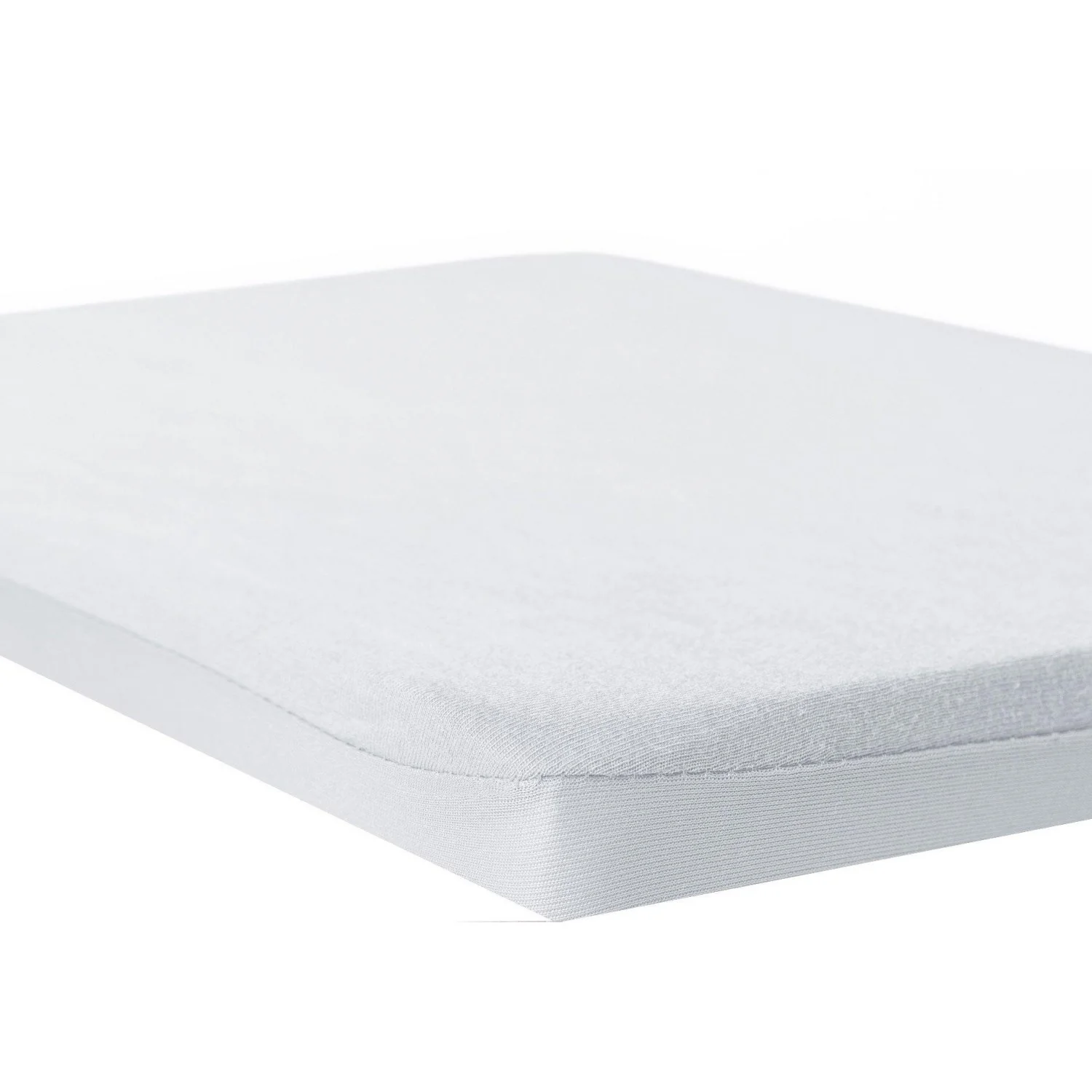 Nordbaby White 2In1 Fitted Sheet & Protector 60X120 - Image 3