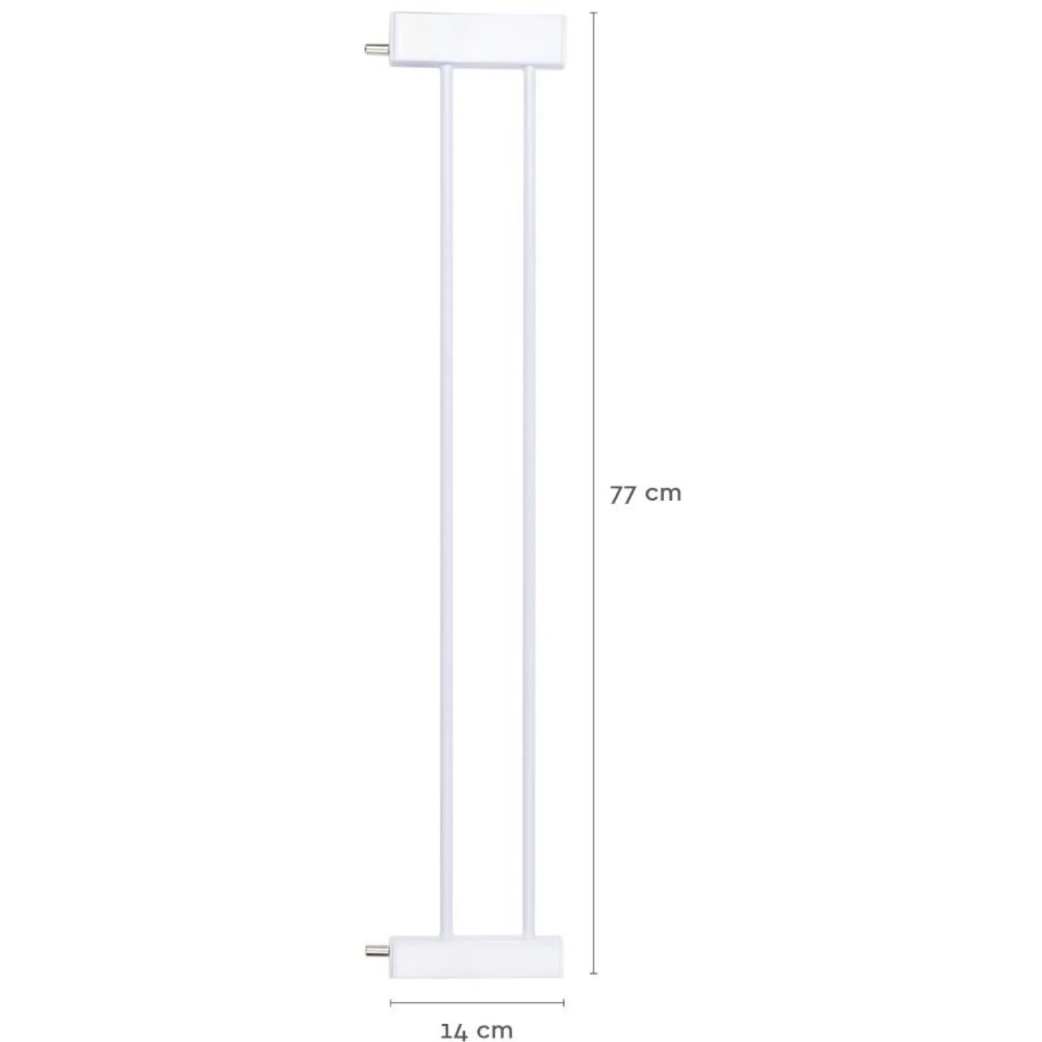 Nordbaby White Gate Extension GIA - Image 4