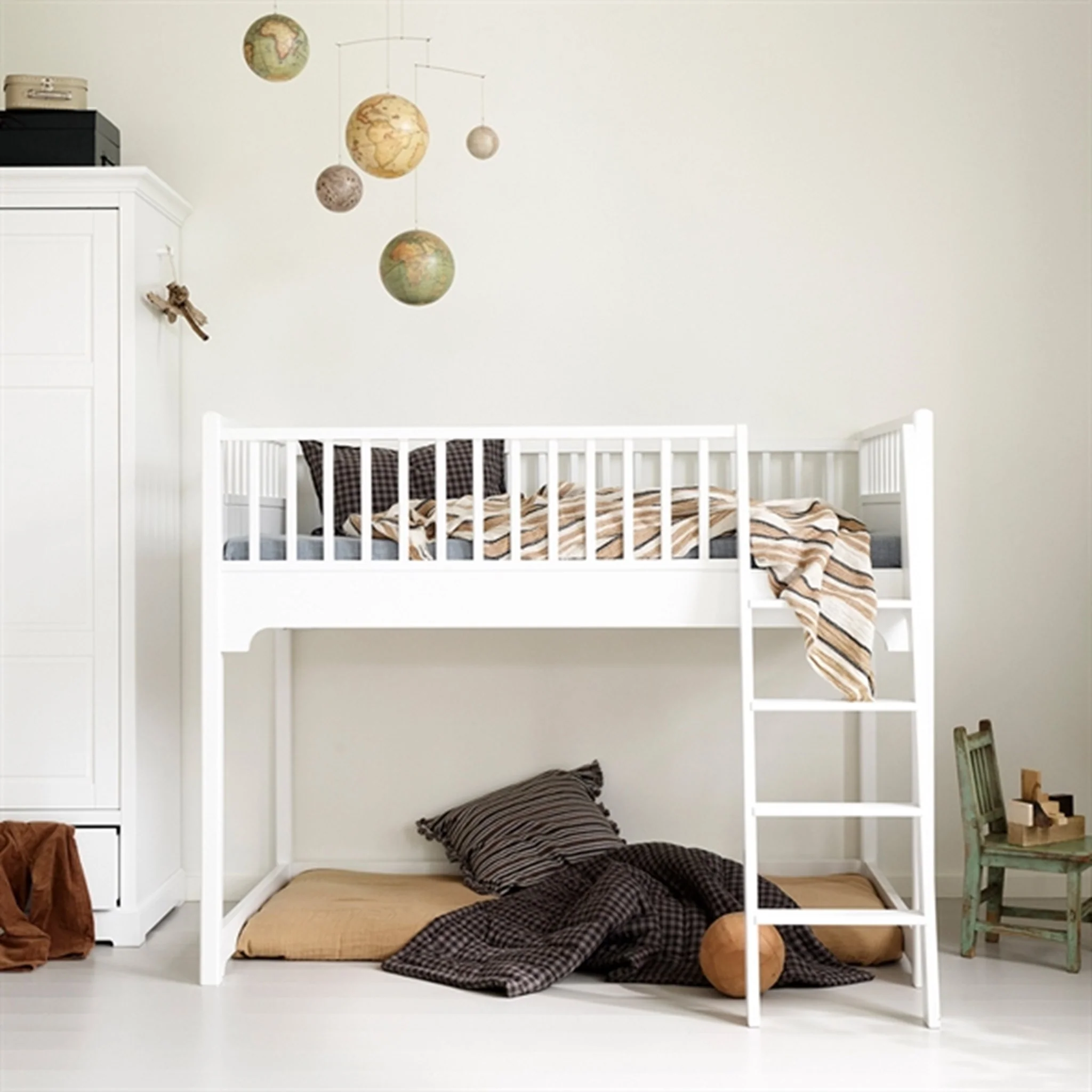 Oliver Furniture Seaside Half High Bed Junior White - Image 3