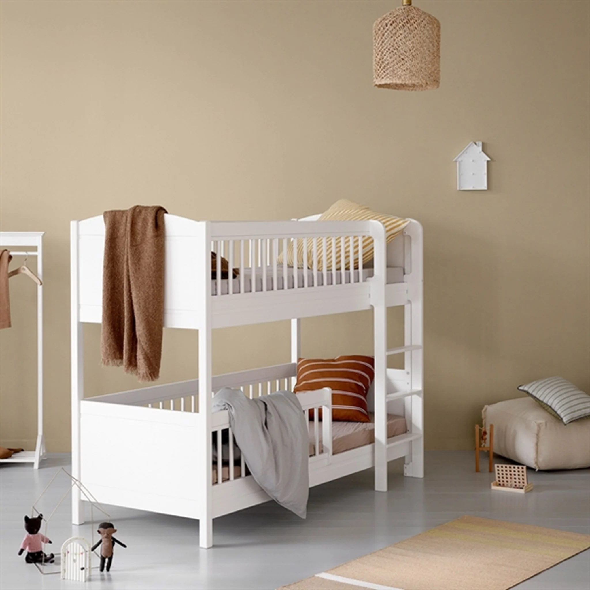 Oliver Furniture Seaside Lille+ Bunk Bed w. Ladder White - Image 2