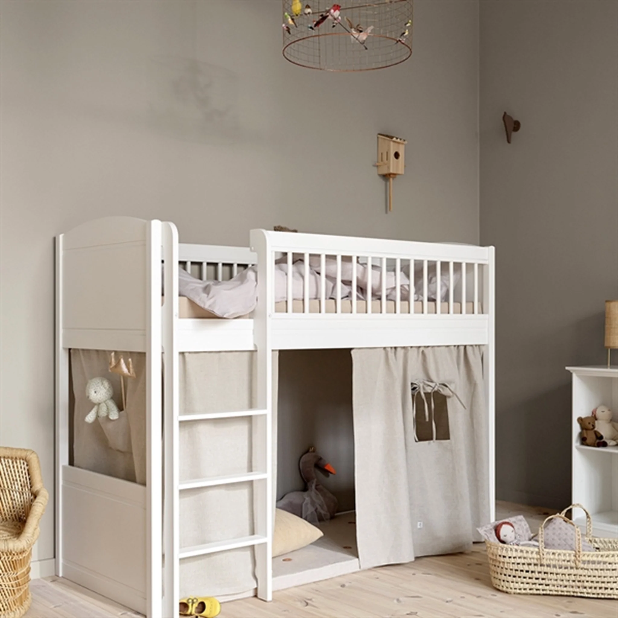 Oliver Furniture Seaside Lille+ Half High Bed White - Image 2