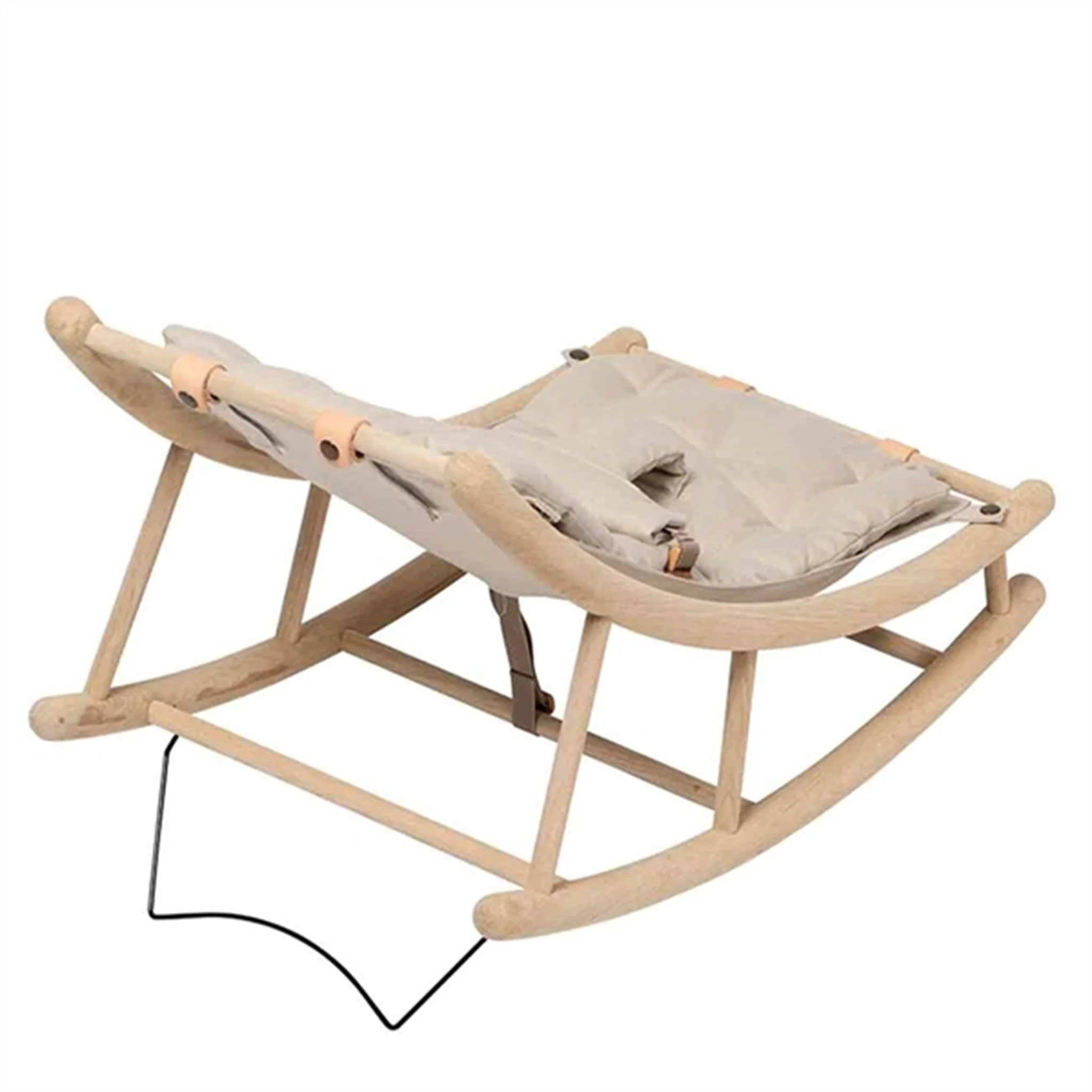 Oliver Furniture Wood Baby & Junior Rocking Chair Oak/Nature - Image 4