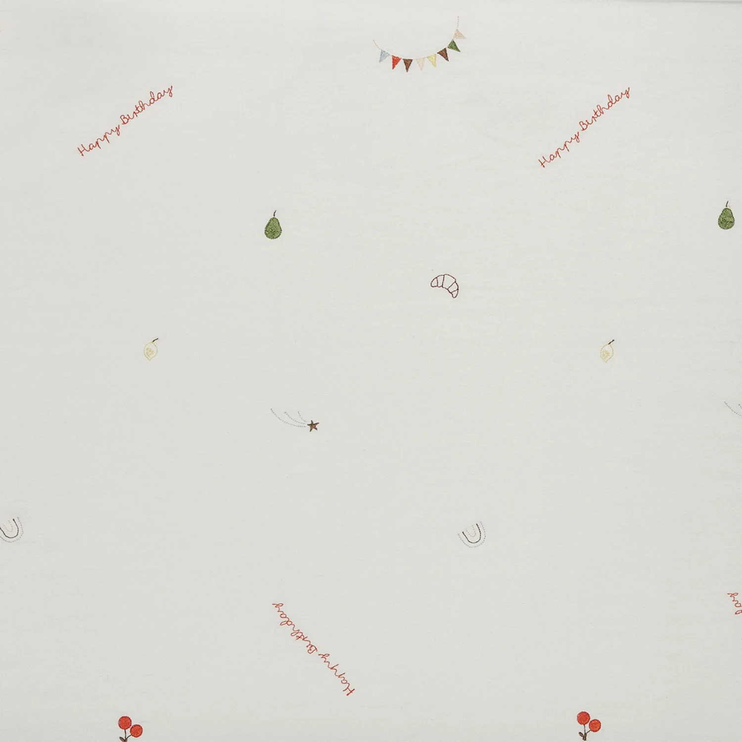 OYOY Offwhite Birthday Tablecloth - Image 5