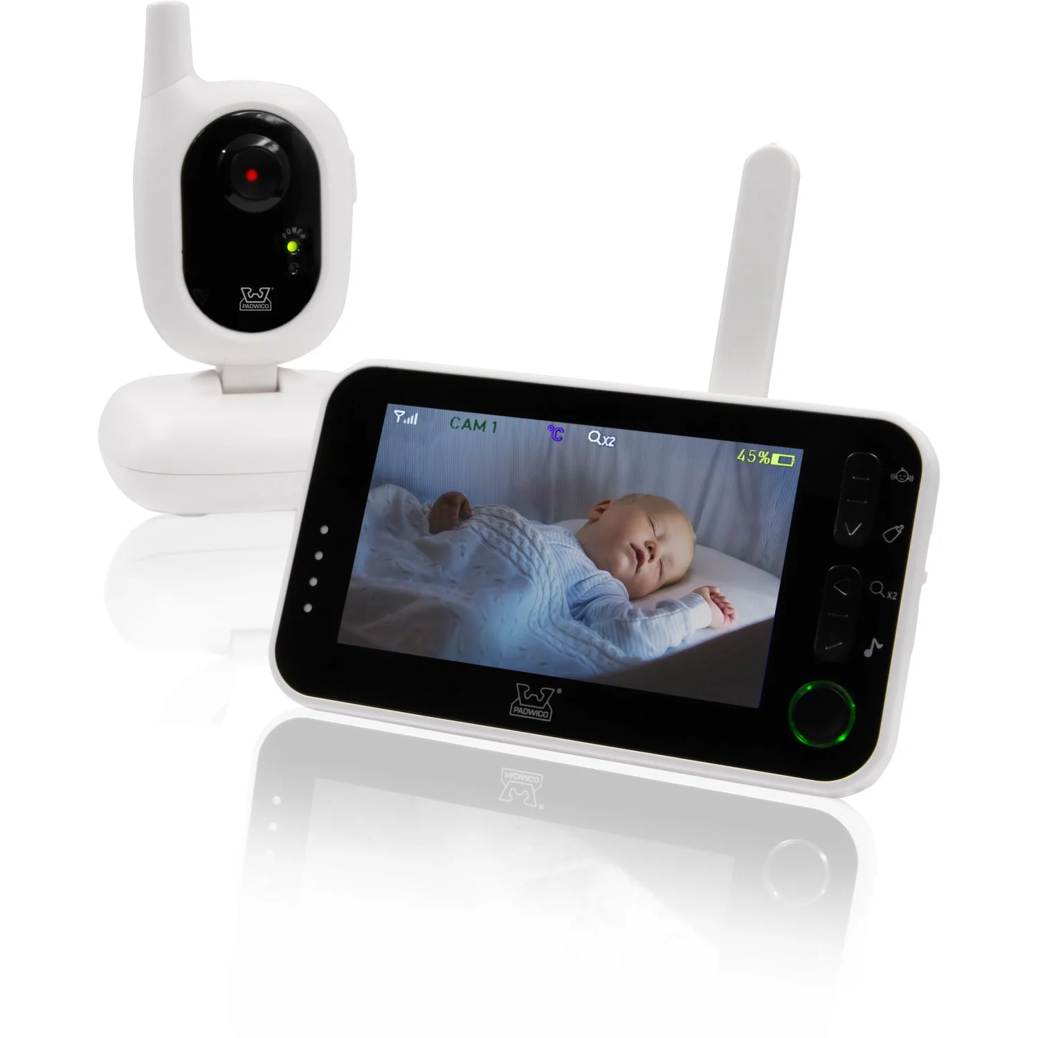 Padwico White Video Babymonitor - Image 29