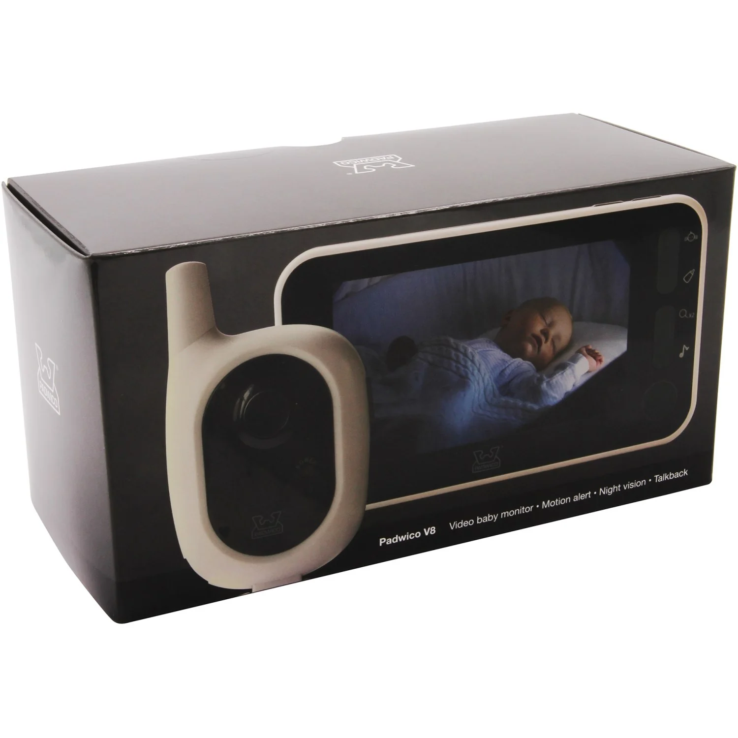 Padwico White Video Babymonitor - Image 42