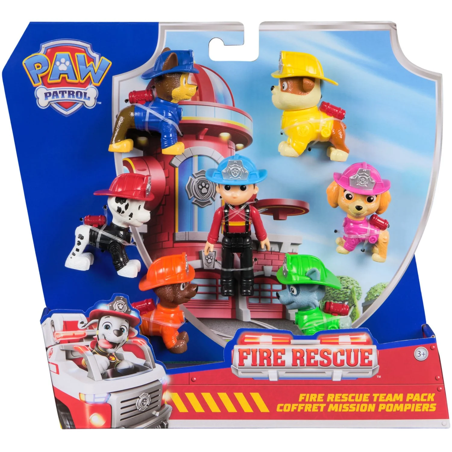Paw Patrol Fire Rescue 7 Figure Set - Image 6