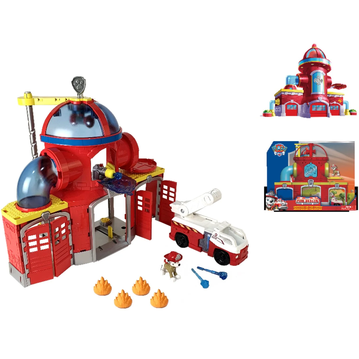 Paw Patrol Fire Rescue Fire Station Playset - Image 2