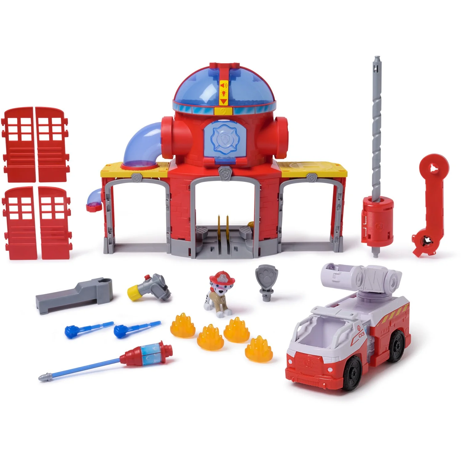Paw Patrol Fire Rescue Fire Station Playset - Image 3