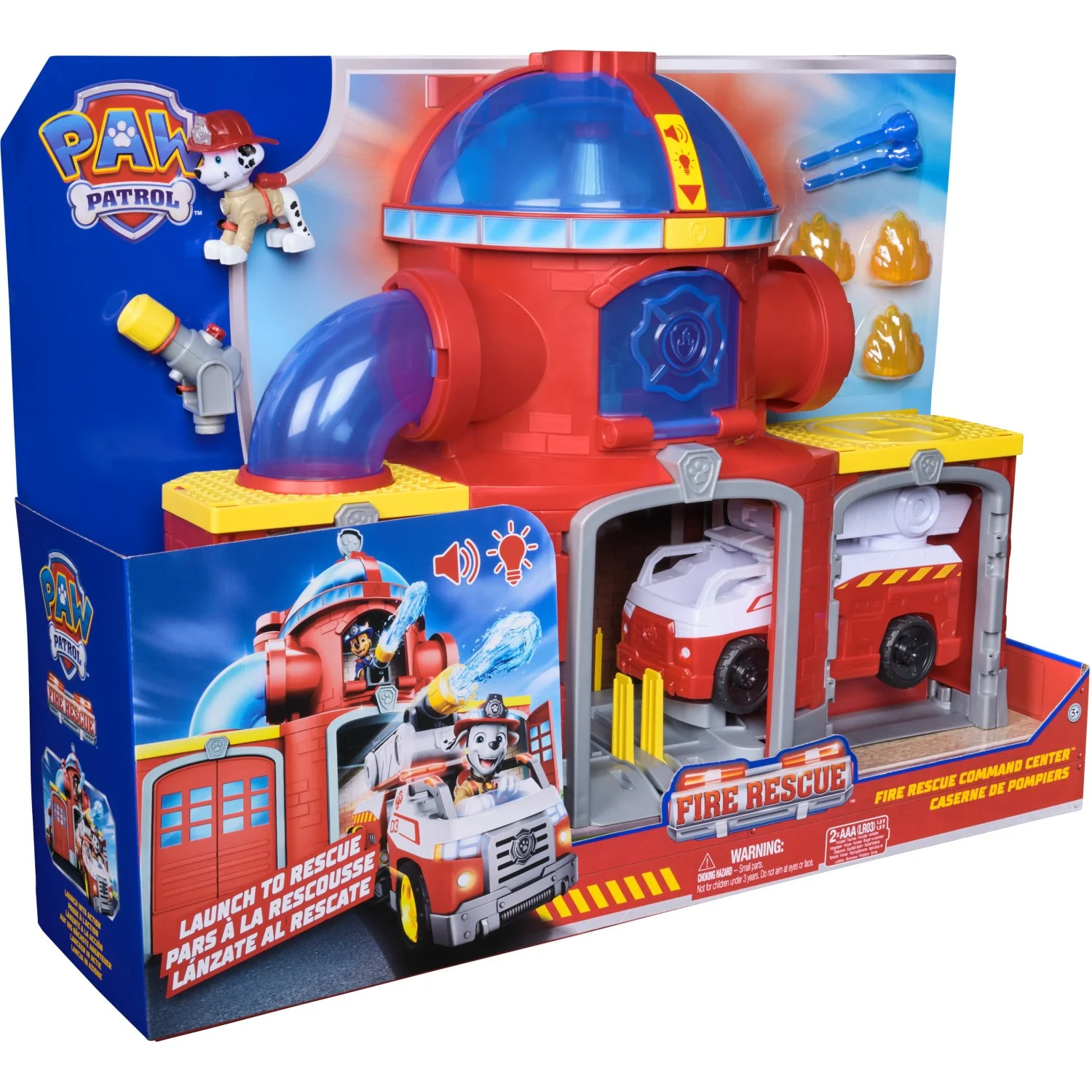 Paw Patrol Fire Rescue Fire Station Playset - Image 7