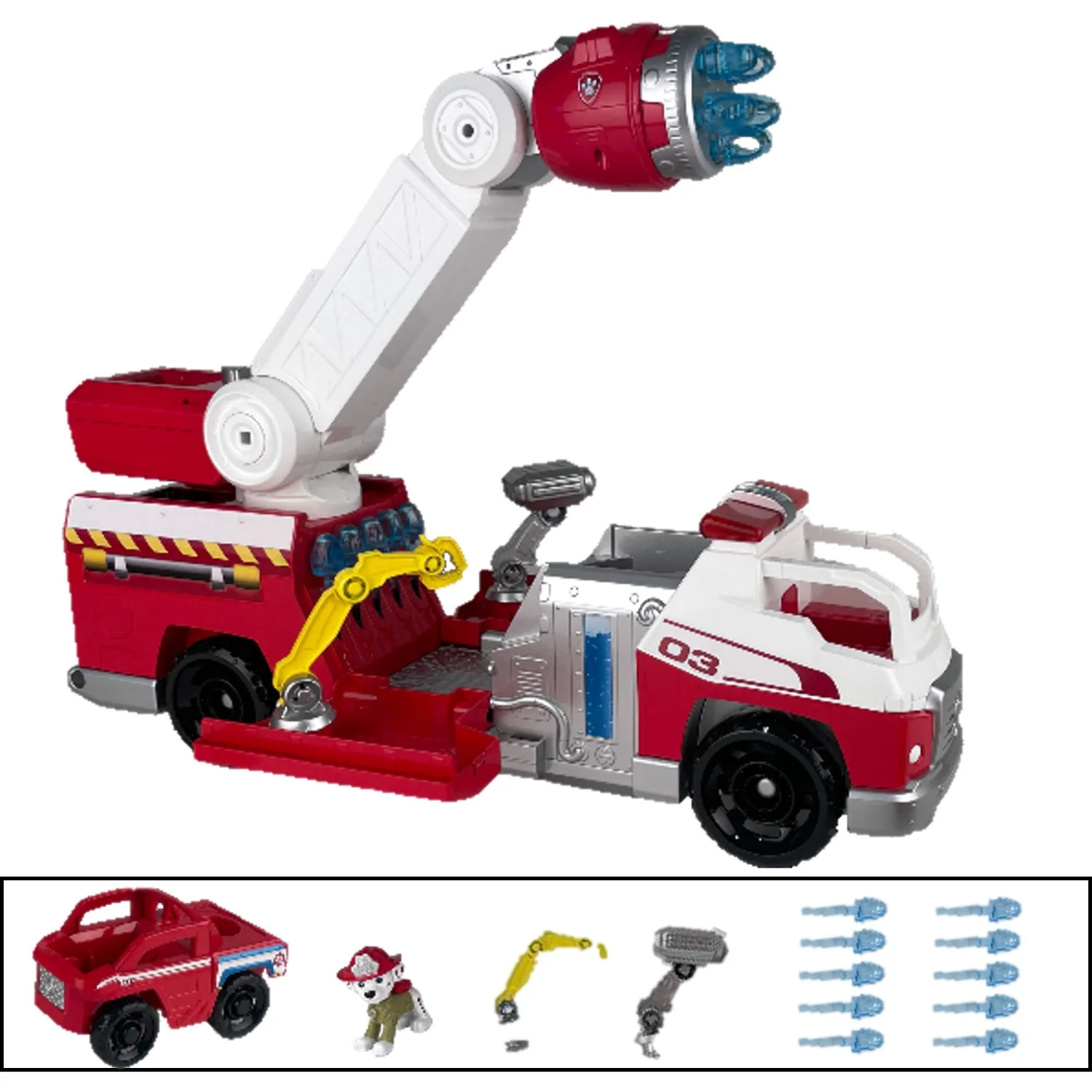 Paw Patrol Fire Rescure Deluxe Firetruck - Image 11