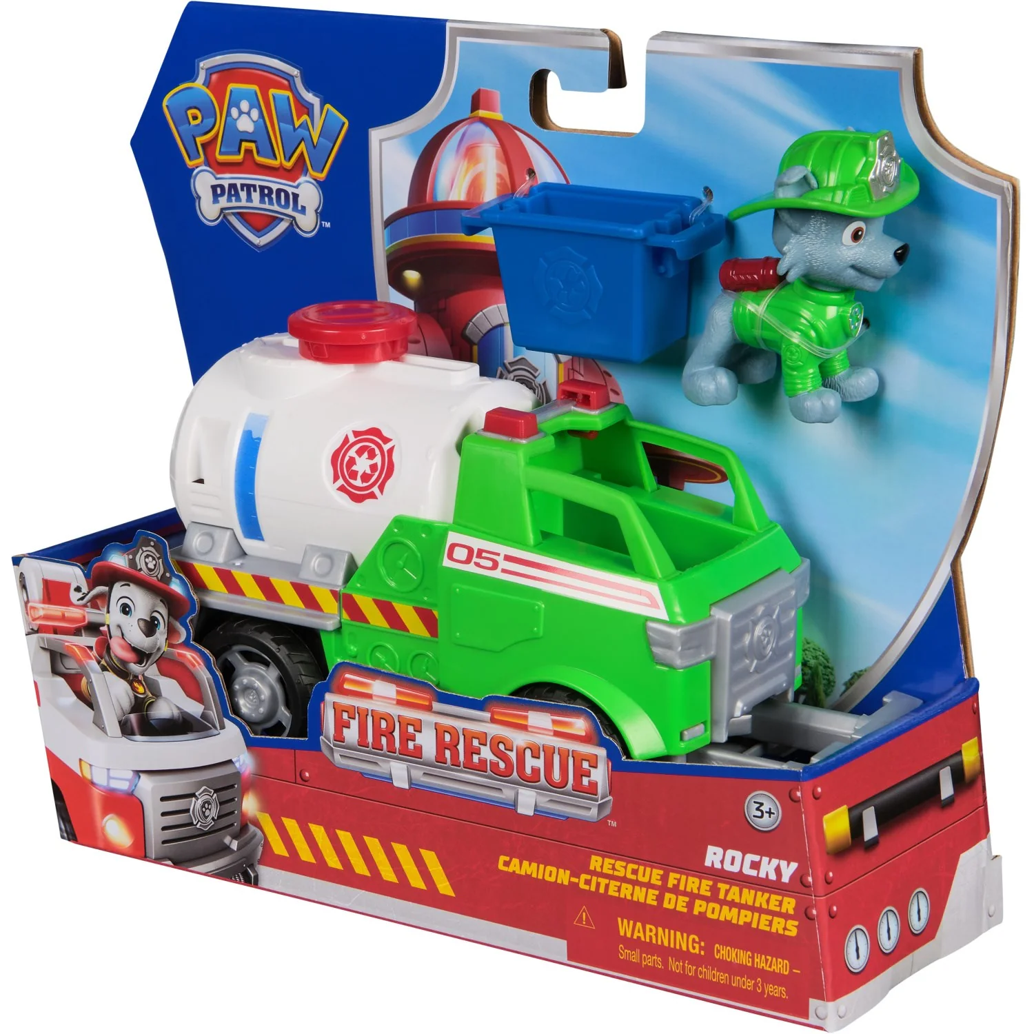Paw Patrol Fire Rescue Vehicle Rocky - Image 7