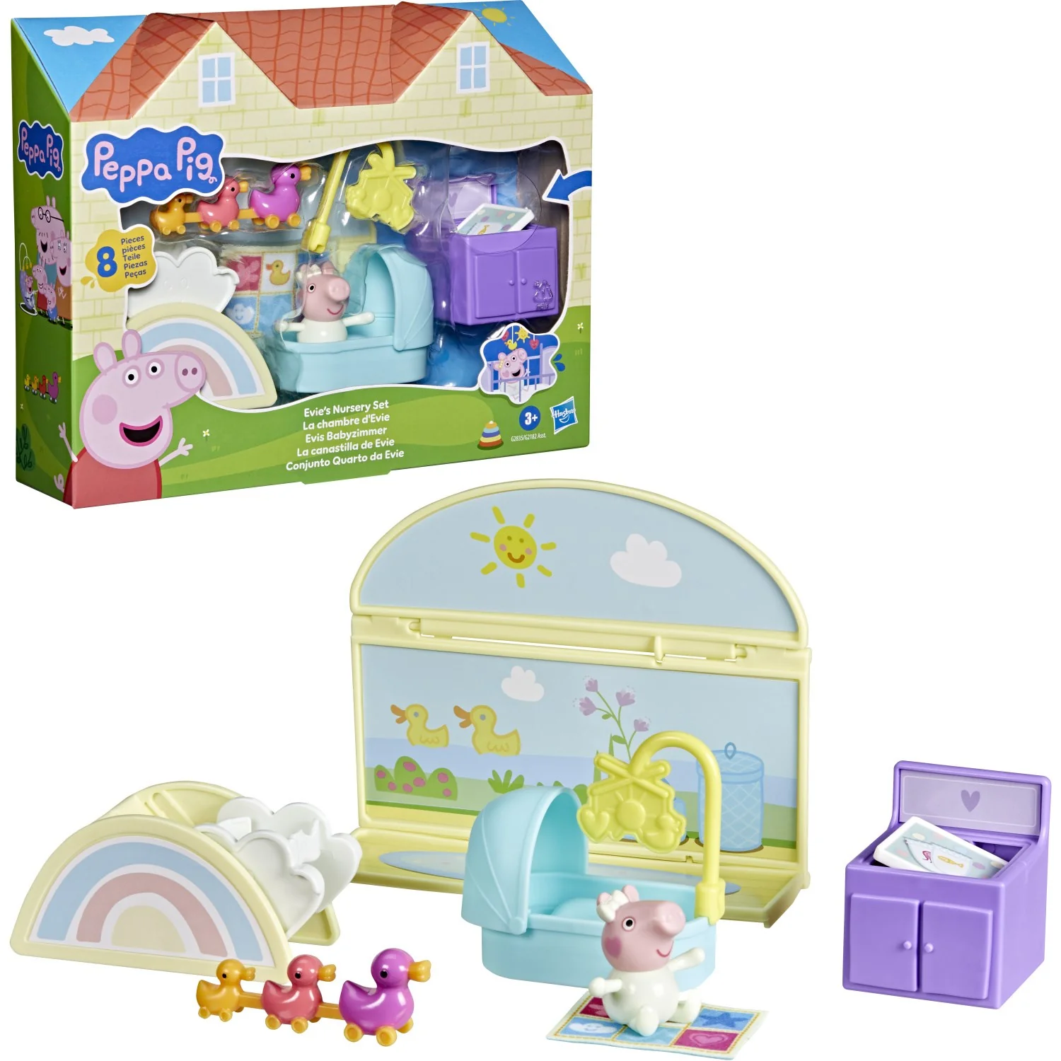 Peppa Pig Room playset Evie's nursery - Image 2