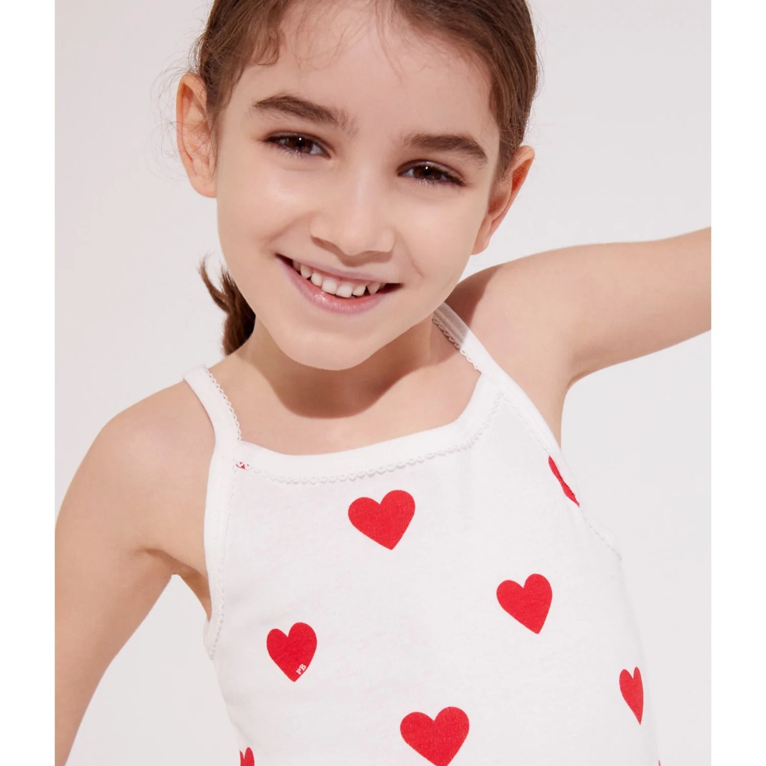 Petit Bateau Hearts Chemise Top 2-Pack - Image 3