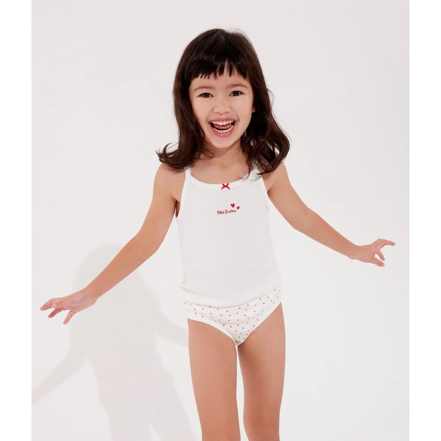 Petit Bateau Hearts Chemise Top 2-Pack - Image 4