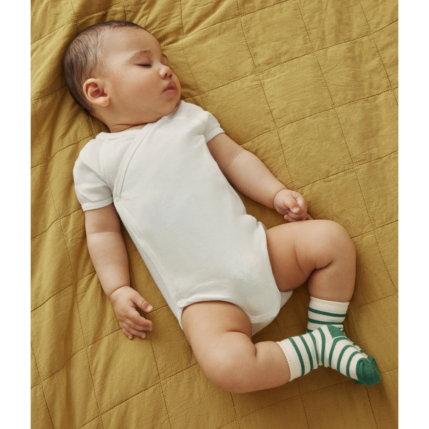 Petit Bateau Variante 1 Short Sleeve Bodysuit - Image 4