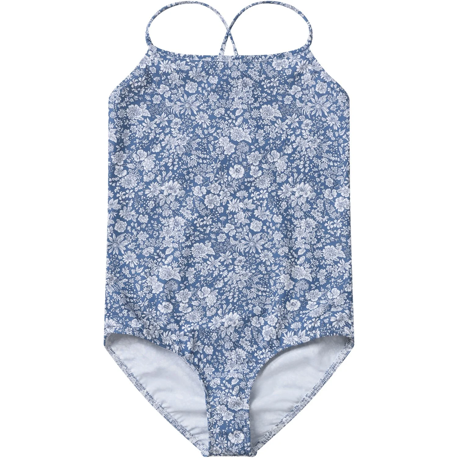 Petit Crabe Evening Sky (Made With Liberty© Fabric) Barbara Swimsuit
